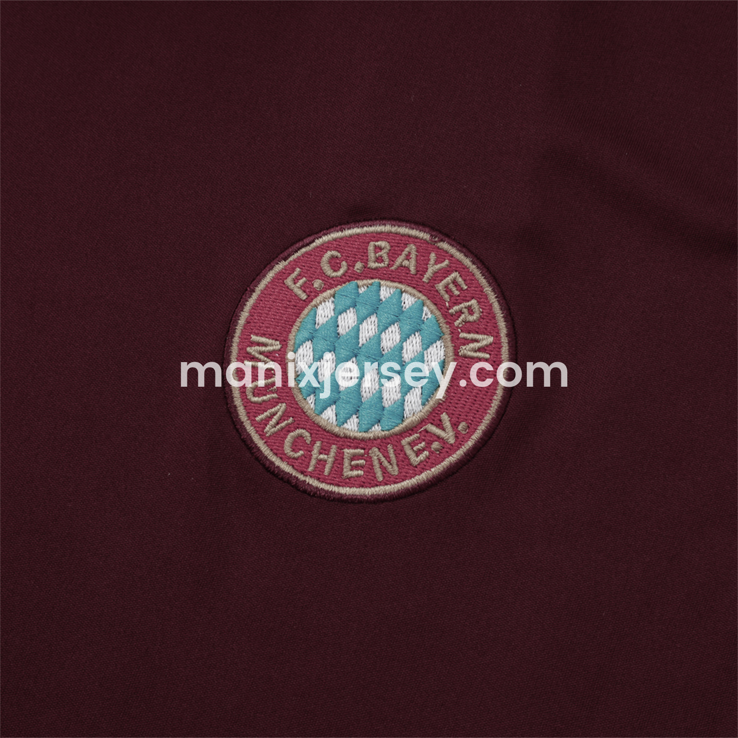 ManixJersey.com | Bayern Munich 25-26 Throwback Trefoil Vest Training Set - Deep Red -Customize Name, Number and Patch | Worldwide Shipping