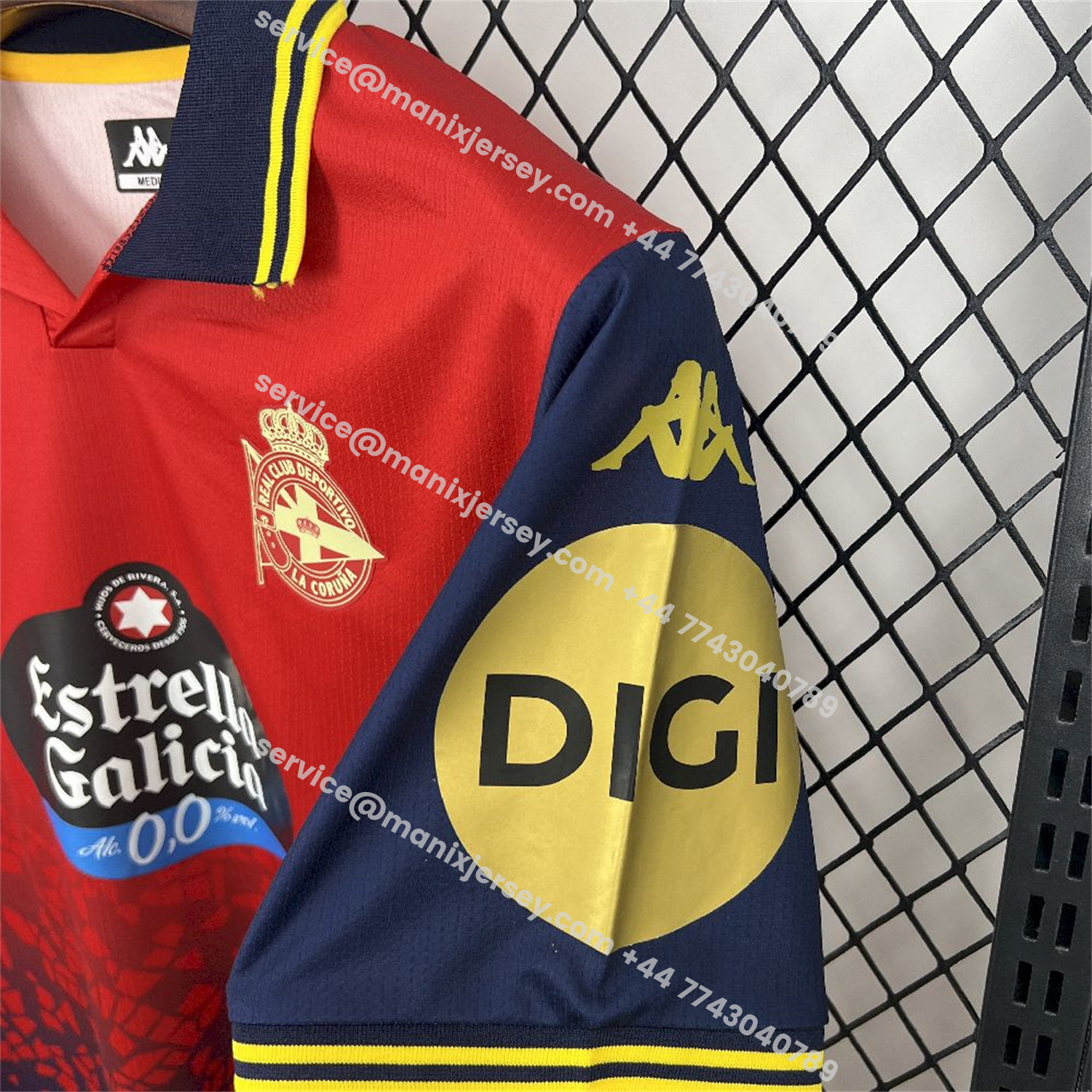 ManixJersey.com | Deportivo de La Coruña 25-26 Away Jersey - Fans Version -Customize Name, Number and Patch | Worldwide Shipping