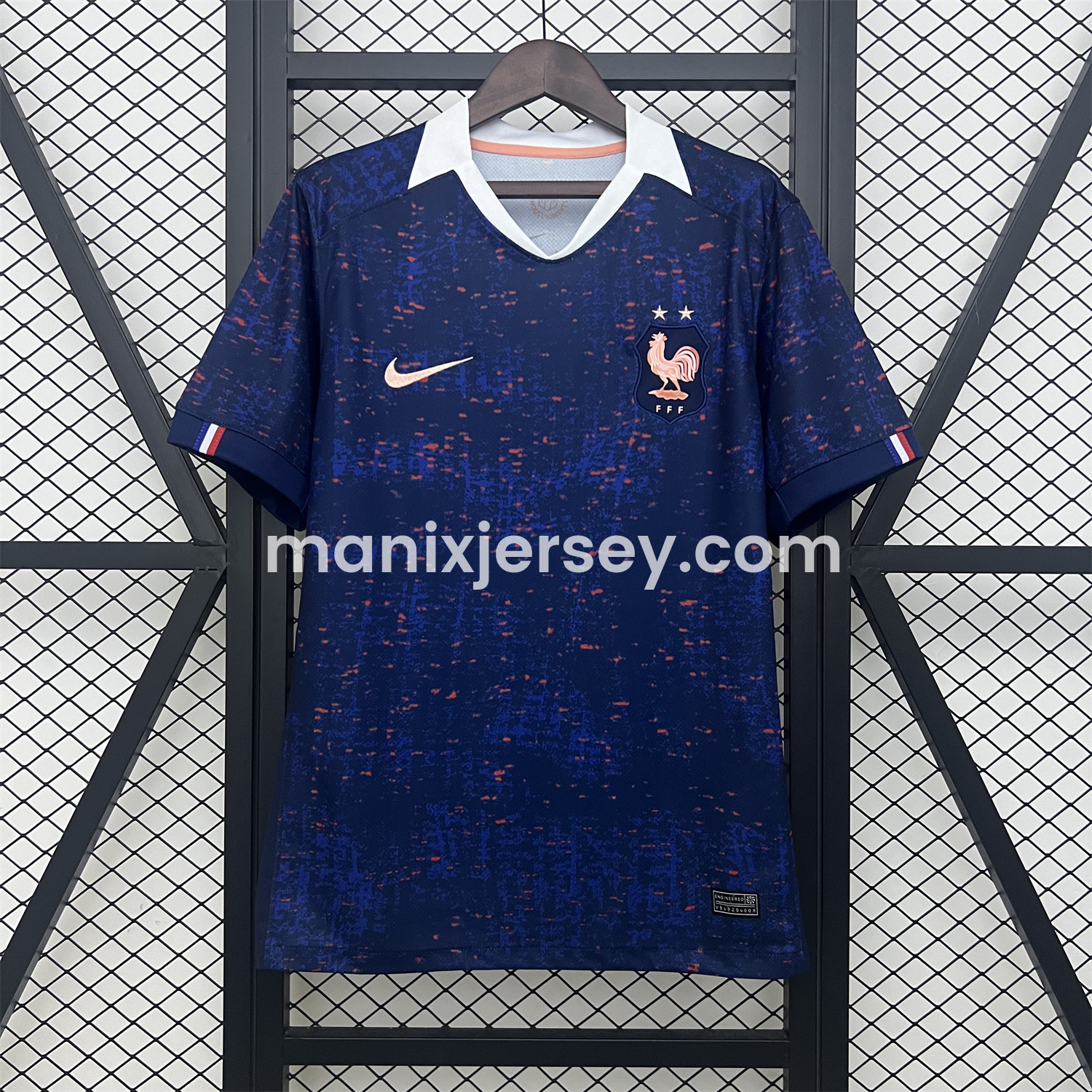 ManixJersey.com | France 2025 Women's Team Home Jersey - Men's Fans Version -Customize Name, Number and Patch | Worldwide Shipping
