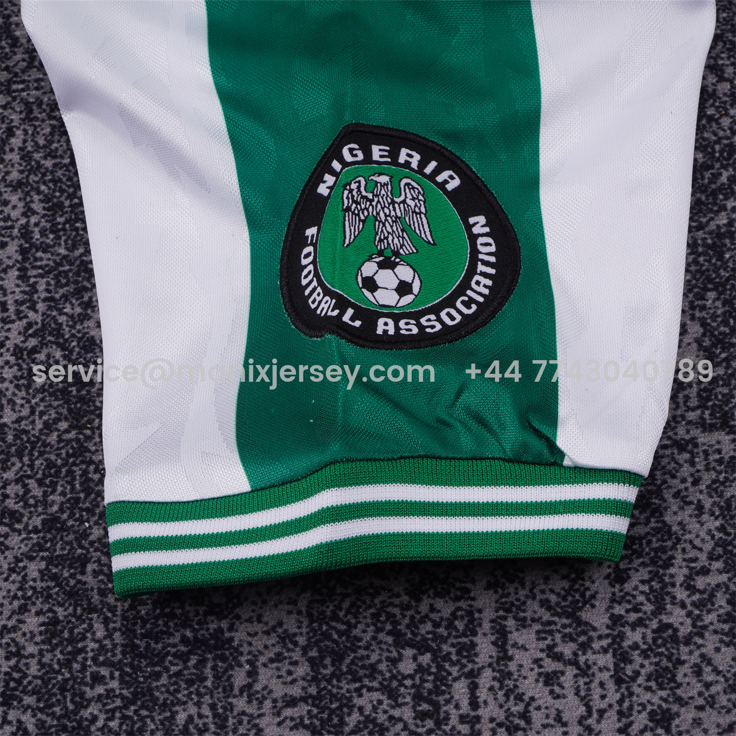 ManixJersey.com | Retro Nigeria 1996 Away Kids Kit -Customize Name, Number and Patch | Worldwide Shipping
