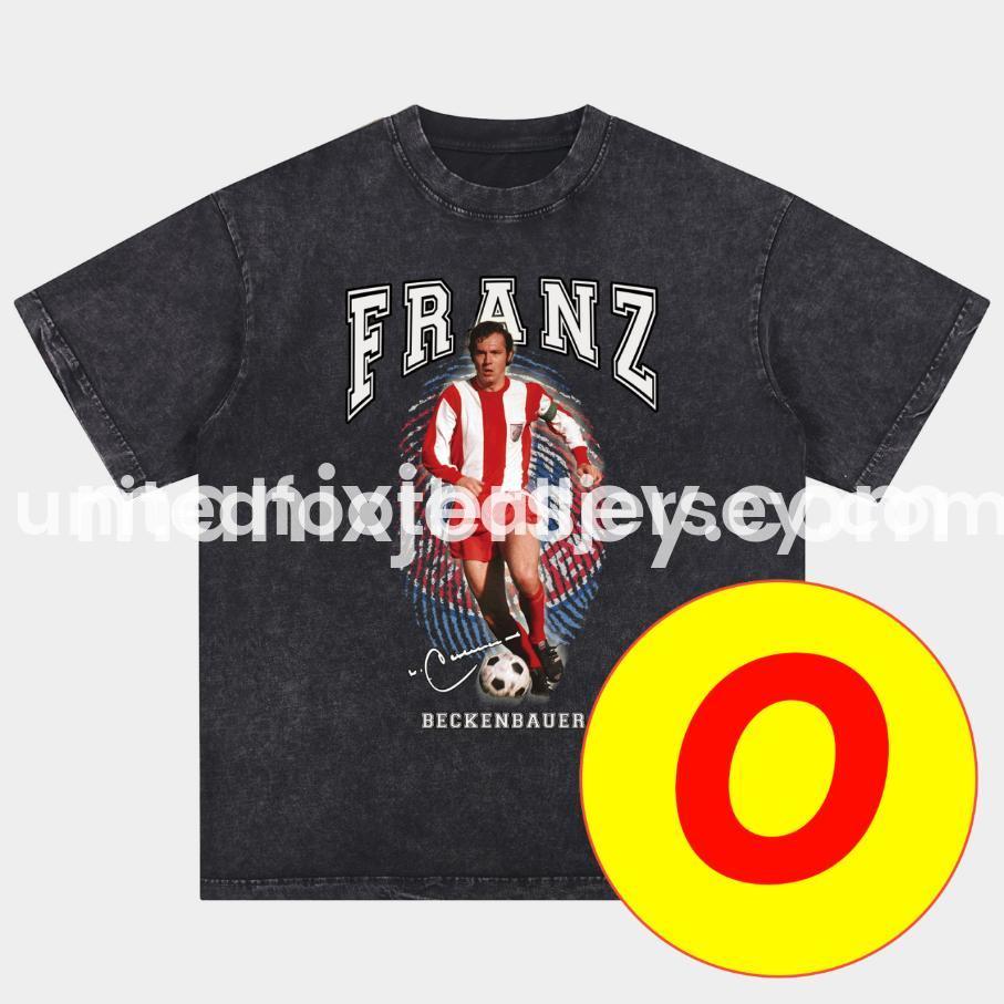 ManixJersey.com | Bayern Munich 125th Legendary Players Oversized Washed T-Shirt -Customize Name, Number and Patch | Worldwide Shipping