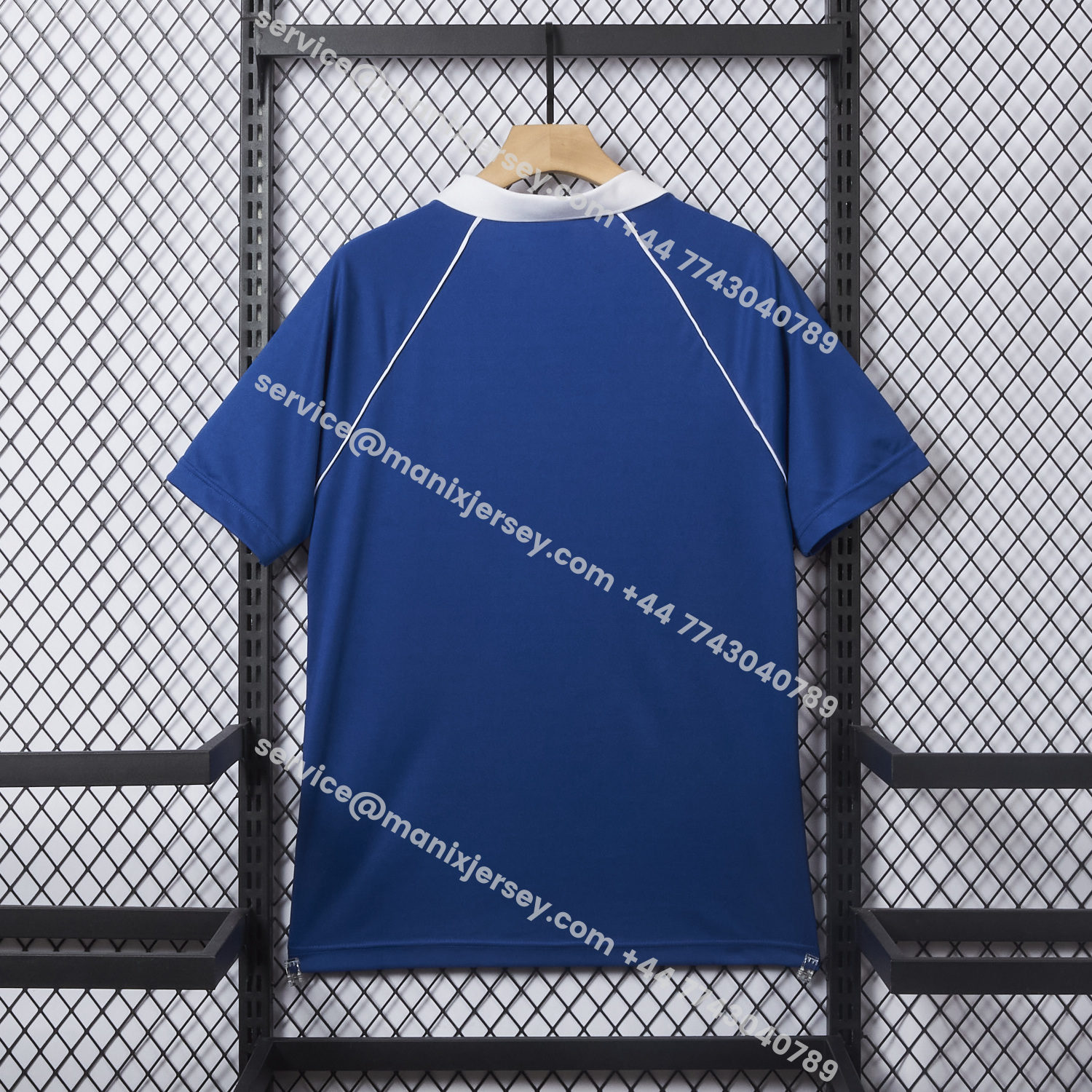 ManixJersey.com | Retro Schalke 04 1984-85 Home Jersey -Customize Name, Number and Patch | Worldwide Shipping