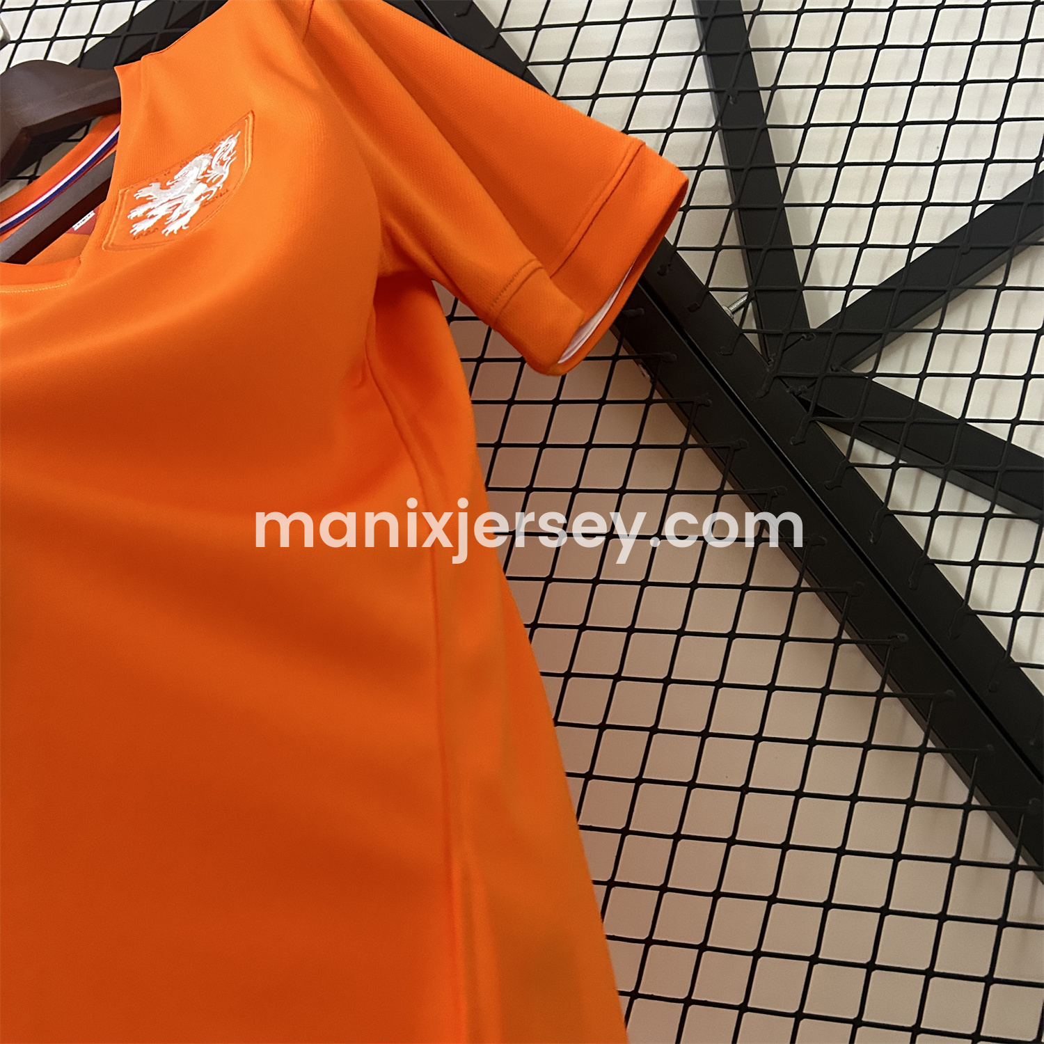 ManixJersey.com | Retro Netherlands 2014 Home Jersey -Customize Name, Number and Patch | Worldwide Shipping