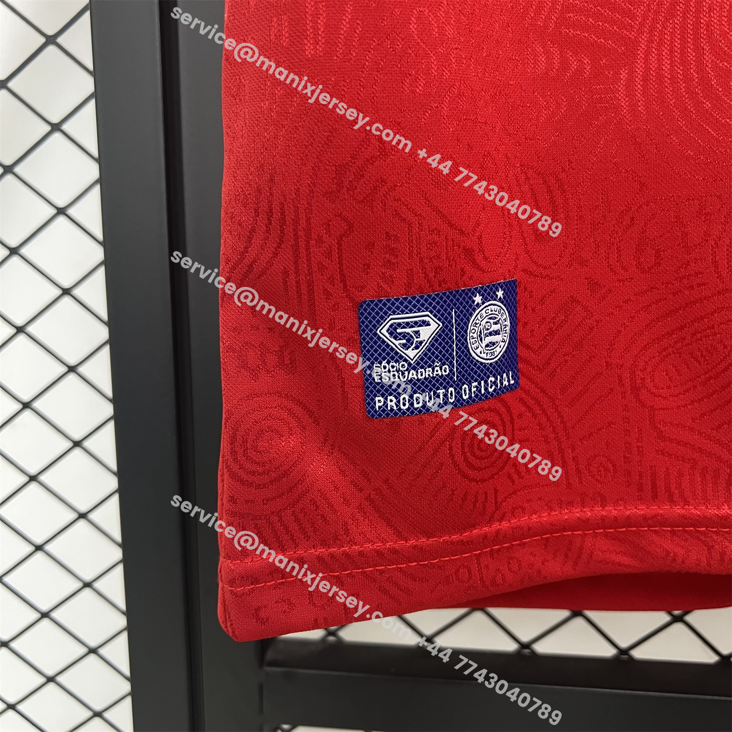 ManixJersey.com | Bahia 25-26 Goalkeeper Red Jersey - Fans Version -Customize Name, Number and Patch | Worldwide Shipping