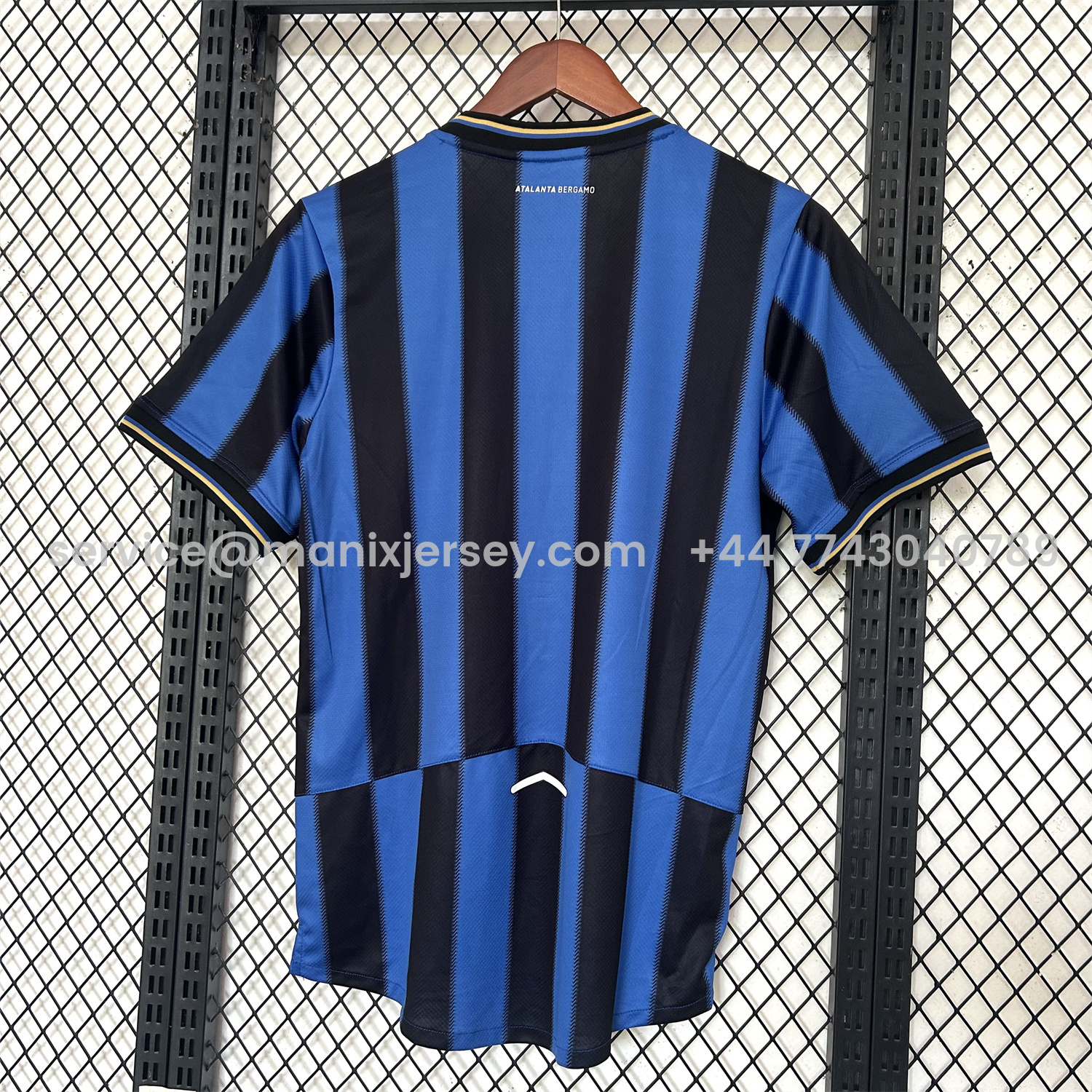 ManixJersey.com | Atalanta 25-26 Home Unsponsored Jersey - Fans Version -Customize Name, Number and Patch | Worldwide Shipping