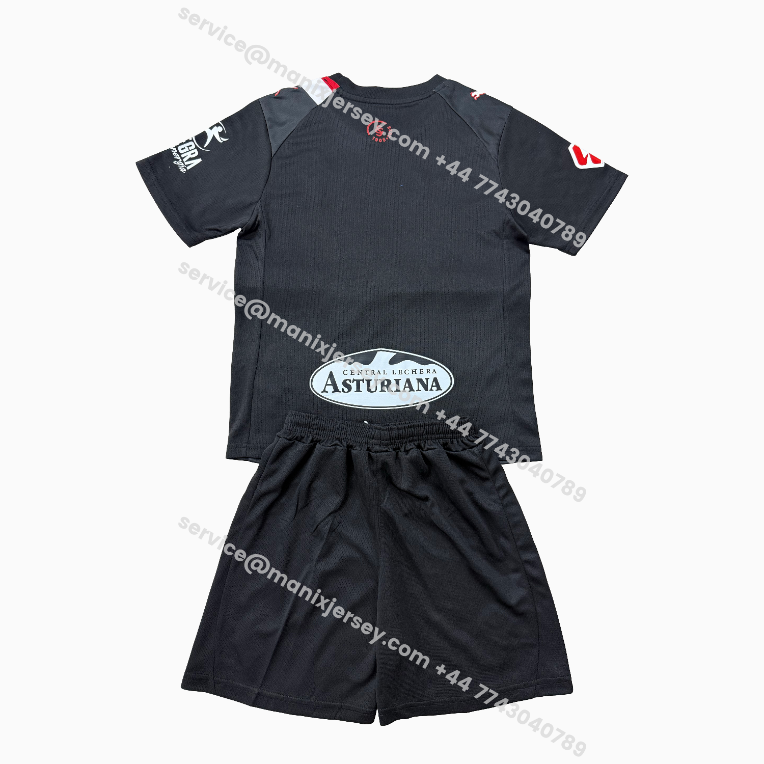 ManixJersey.com | Sporting Gijon 25-26 Away Men's Adult Jersey Set - Fans Version -Customize Name, Number and Patch | Worldwide Shipping