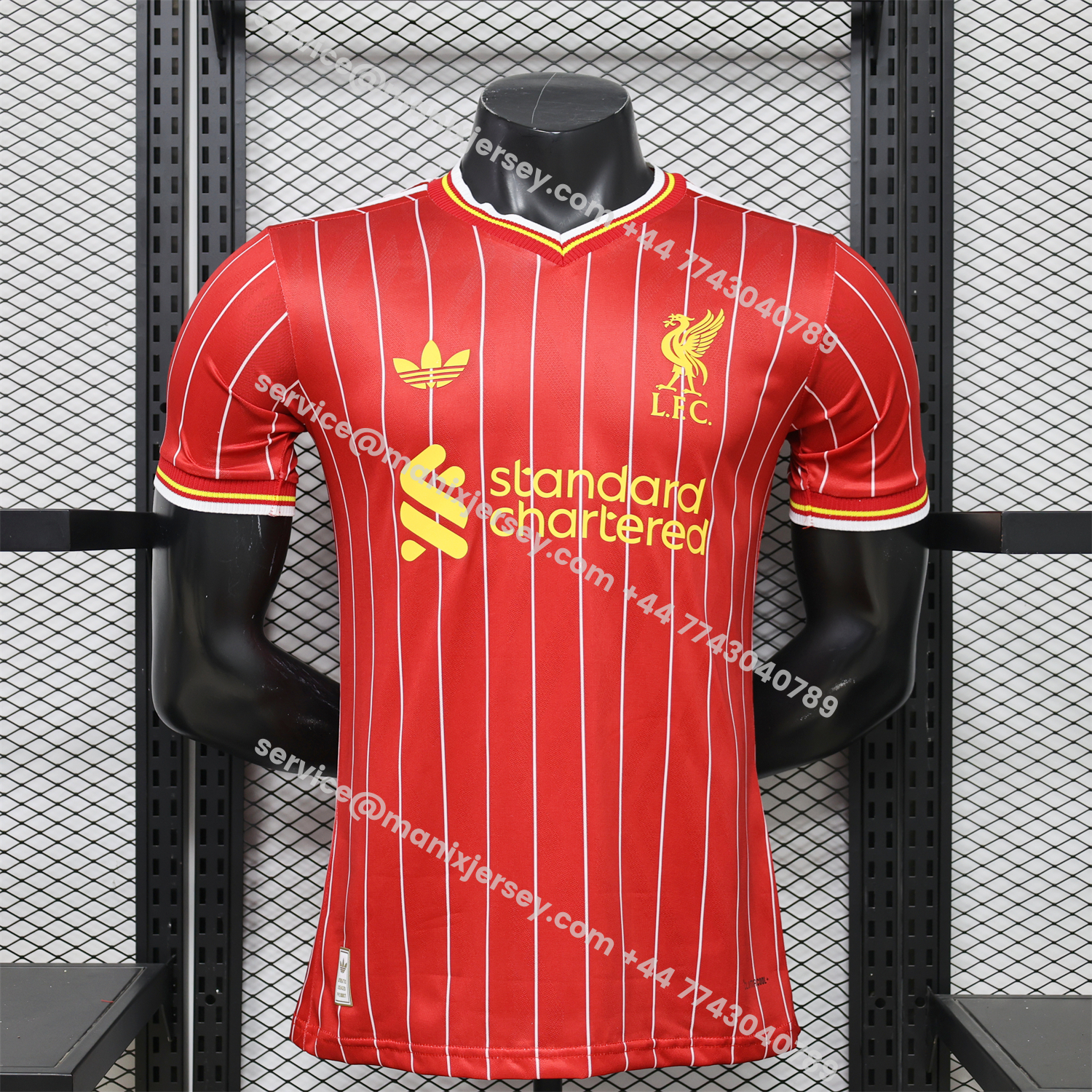 Liver.pool 26-27 Terrace Icon Retro Casual Style Red Jersey - Player Version:football jersey mysite: unitedjerseyfootball 邓江浪:football