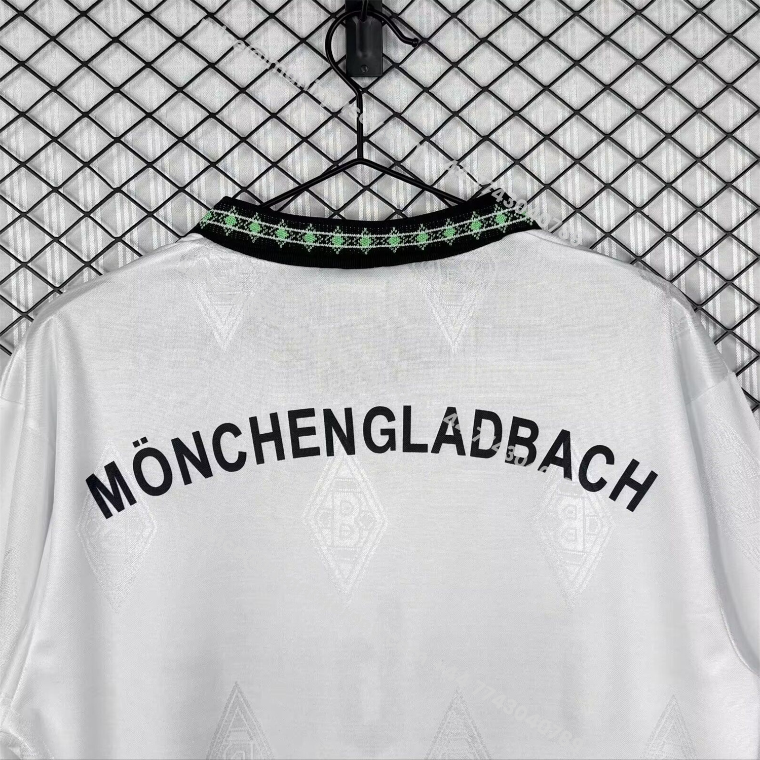 ManixJersey.com | Retro Borussia Mönchengladbach 1995-96 Home Long Sleeves Jersey -Customize Name, Number and Patch | Worldwide Shipping