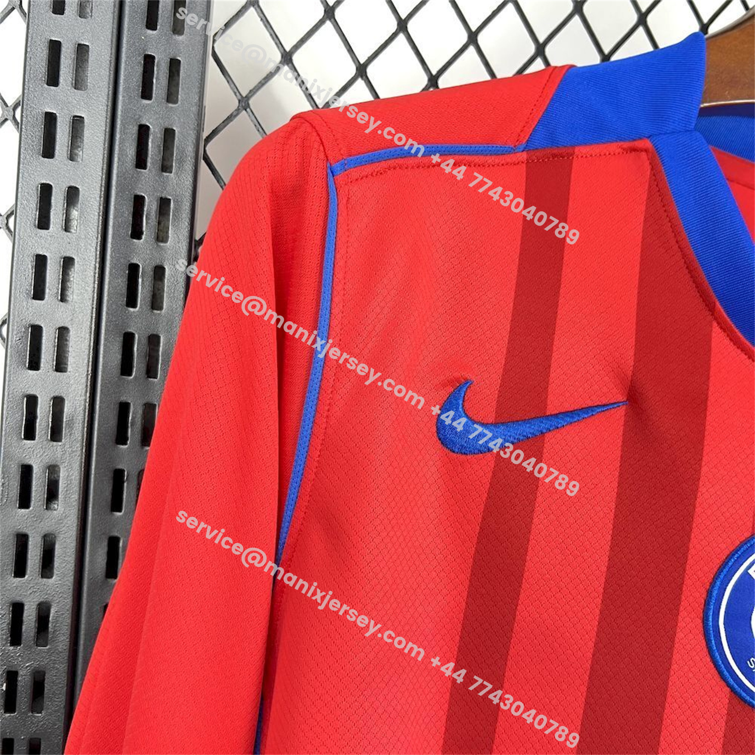 ManixJersey.com | Paris Saint-Germain PSG 25-26 Third Long Sleeves Jersey - Fans Version -Customize Name, Number and Patch | Worldwide Shipping