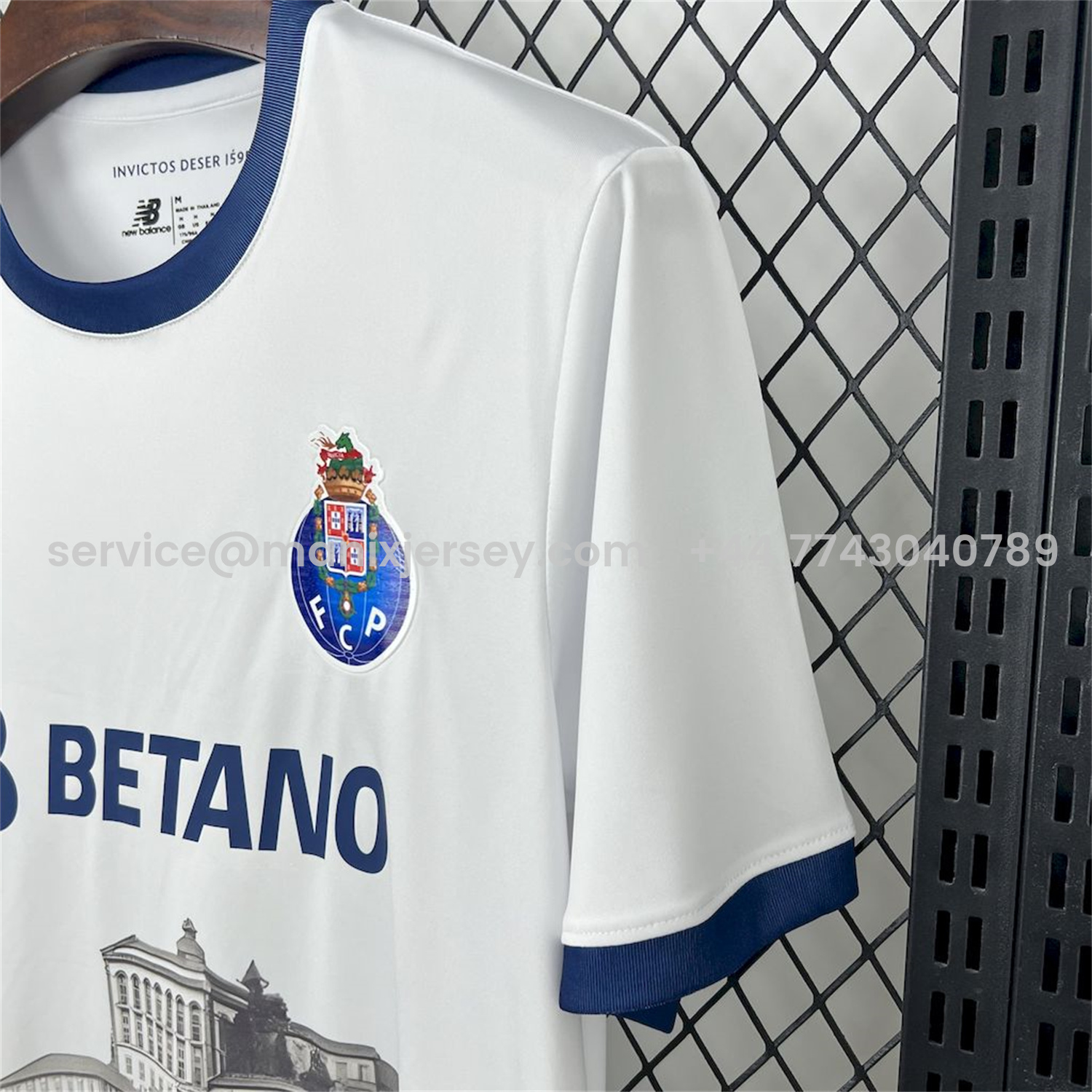 ManixJersey.com | Porto 25-26 Black City Silhouette White Special Jersey - Fans Version -Customize Name, Number and Patch | Worldwide Shipping