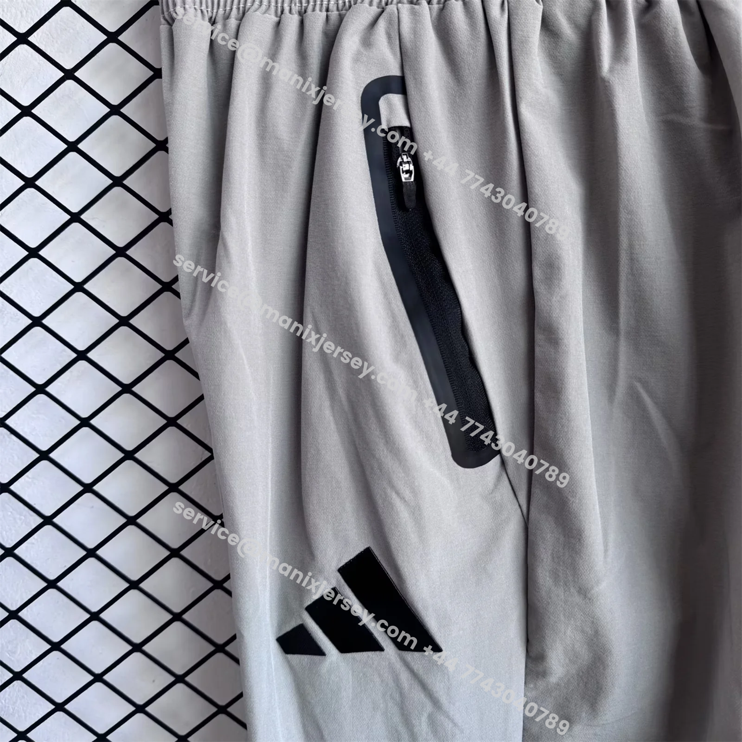 ManixJersey.com | Algeria 25-26 Windbreaker Training Set - Grey Top and Pants -Customize Name, Number and Patch | Worldwide Shipping