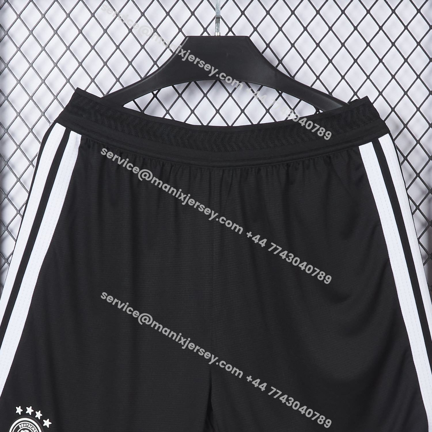 ManixJersey.com | Germany 2026 Black Shorts - Player Version -Customize Name, Number and Patch | Worldwide Shipping