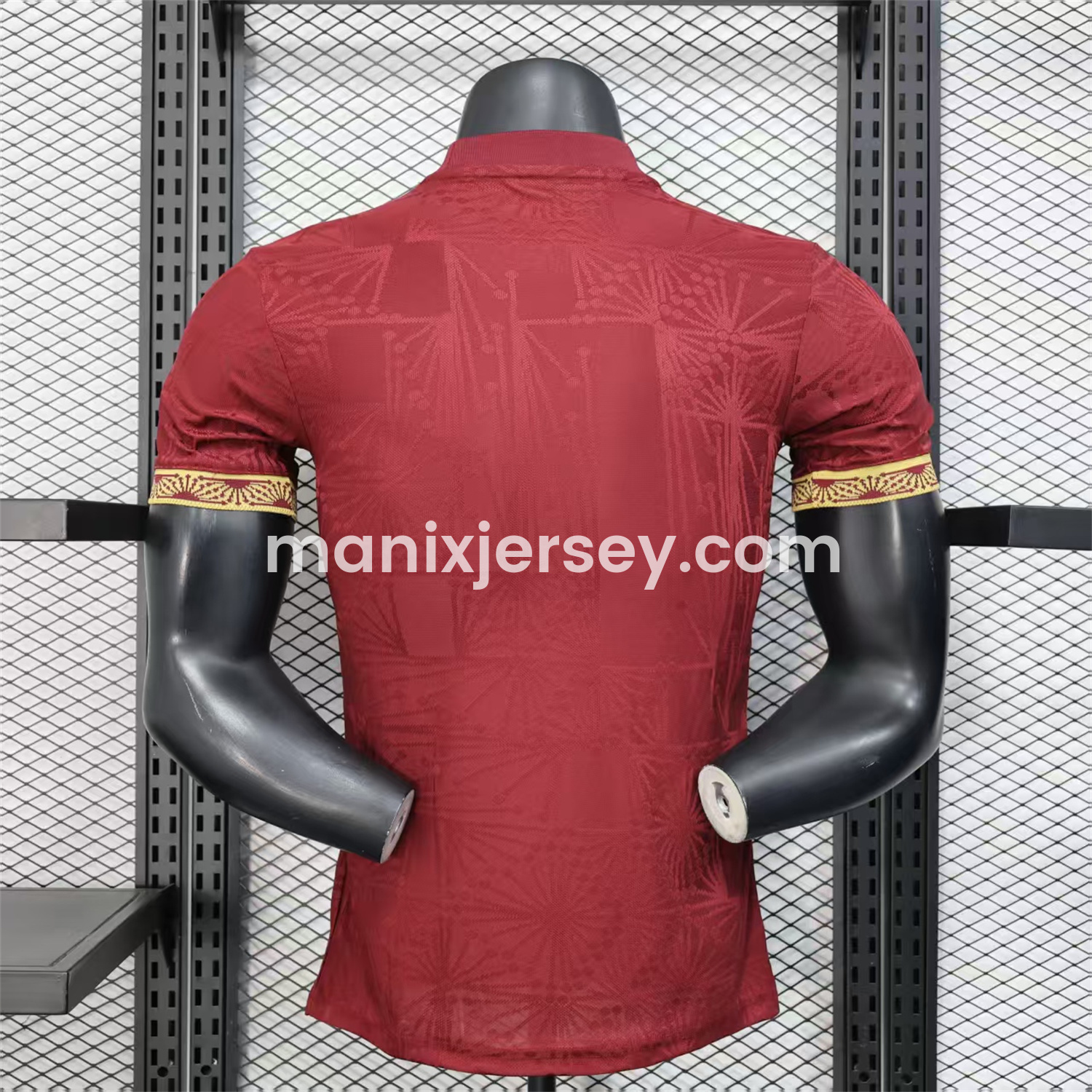 ManixJersey.com | Mexico 2025 Round Logo Red Special Edition Jersey - Player Version -Customize Name, Number and Patch | Worldwide Shipping