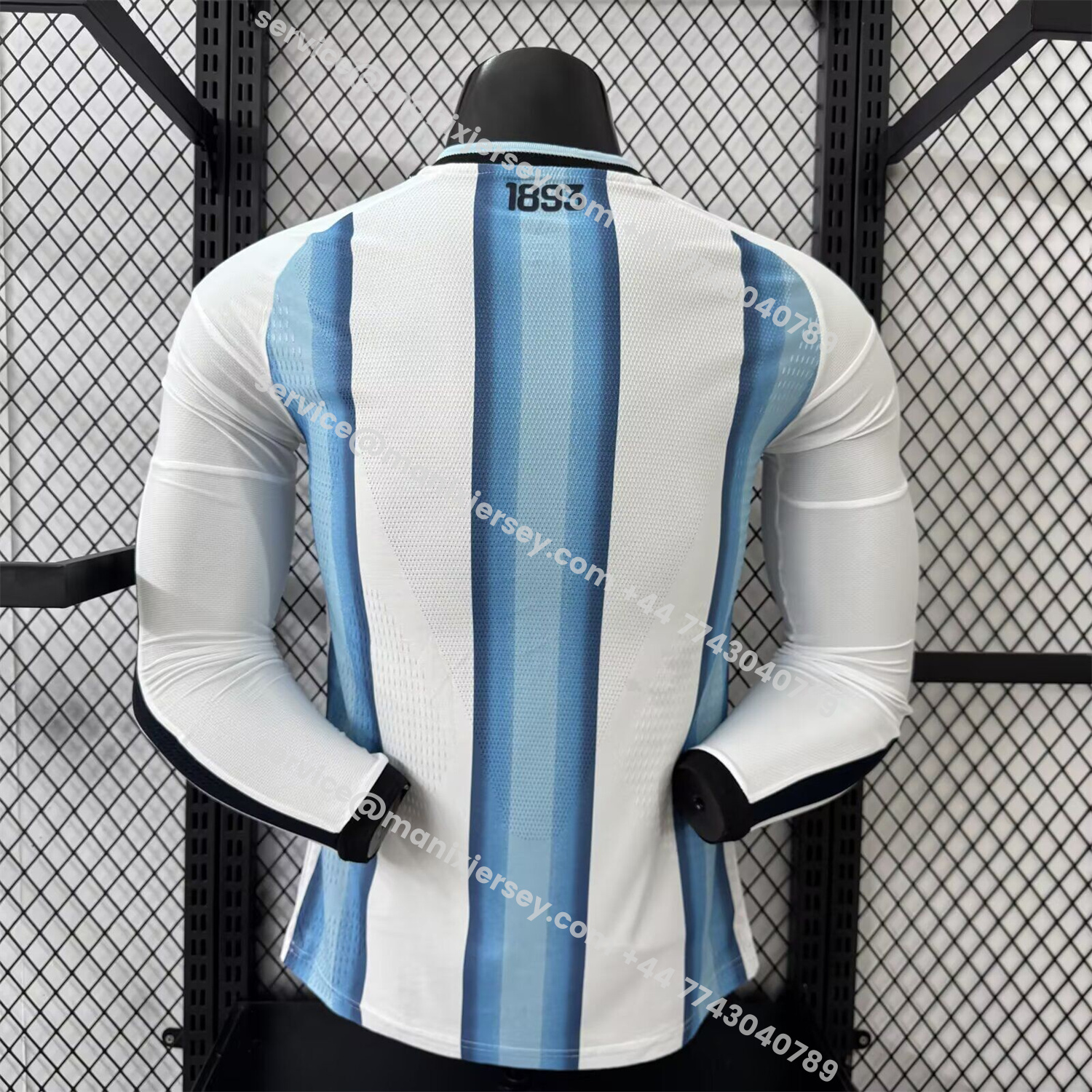 ManixJersey.com | Argentina 2026 Home Long Sleeves Jersey - Player Version -Customize Name, Number and Patch | Worldwide Shipping