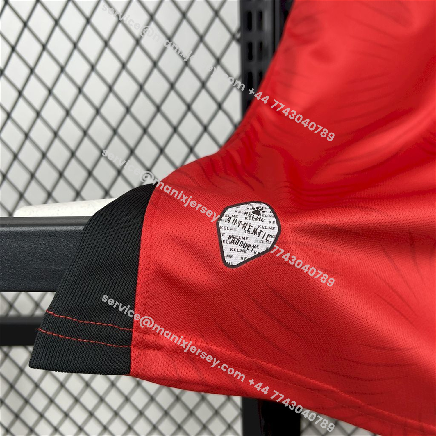 ManixJersey.com | Jordan 2026 Away Red Jersey - Fans Version -Customize Name, Number and Patch | Worldwide Shipping