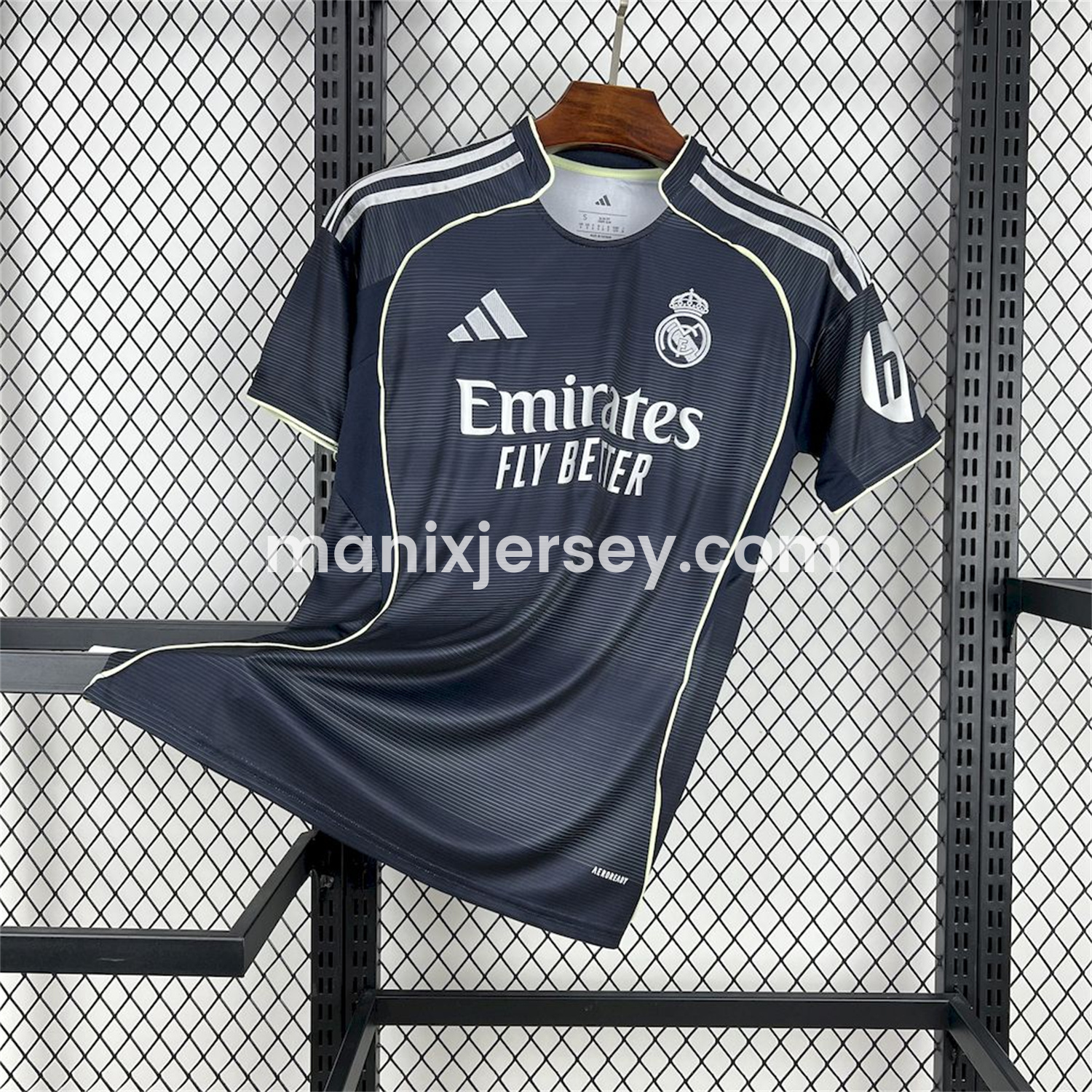 ManixJersey.com | Real Madrid 25-26 Away Jersey - Fans Version -Customize Name, Number and Patch | Worldwide Shipping