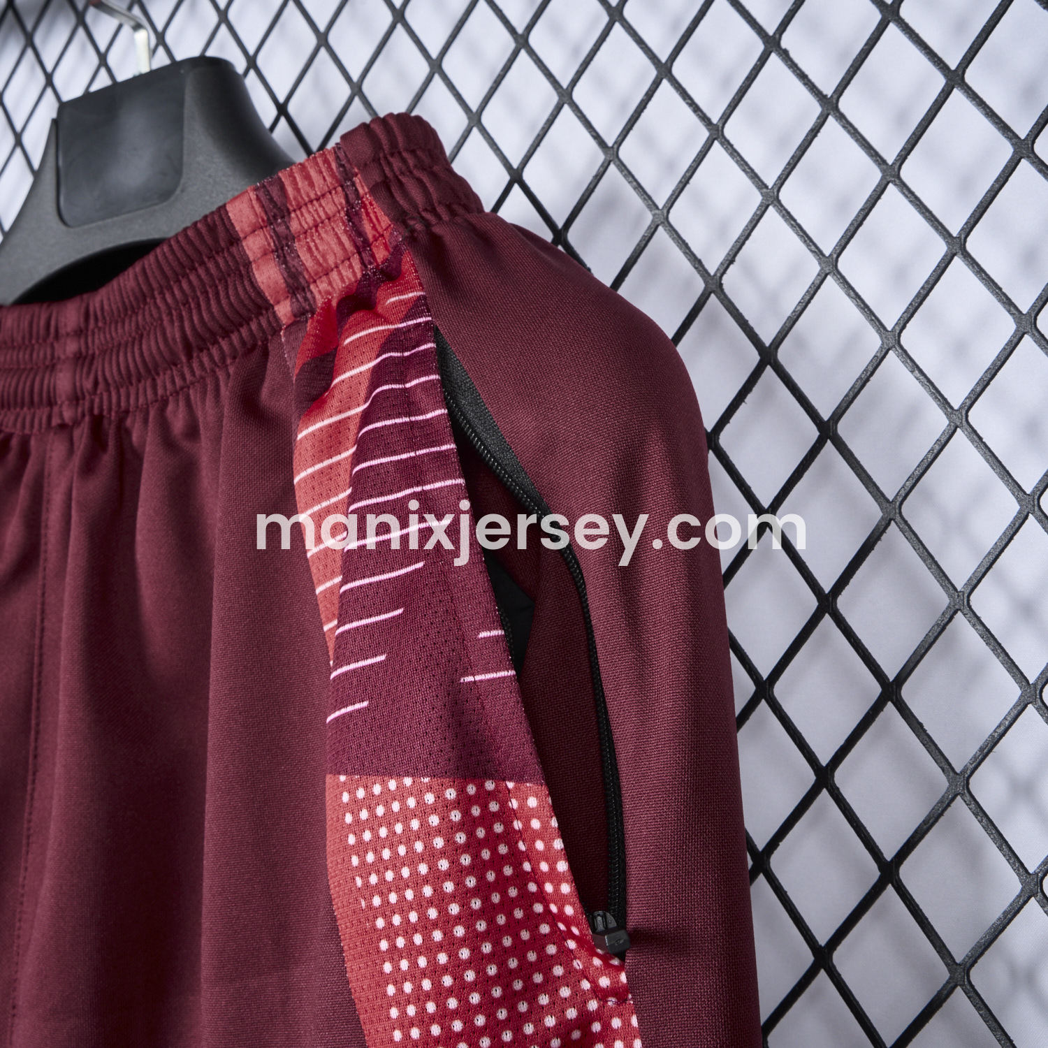 ManixJersey.com | AS Roma 24-25 Burgundy Training Pants - Player Version -Customize Name, Number and Patch | Worldwide Shipping