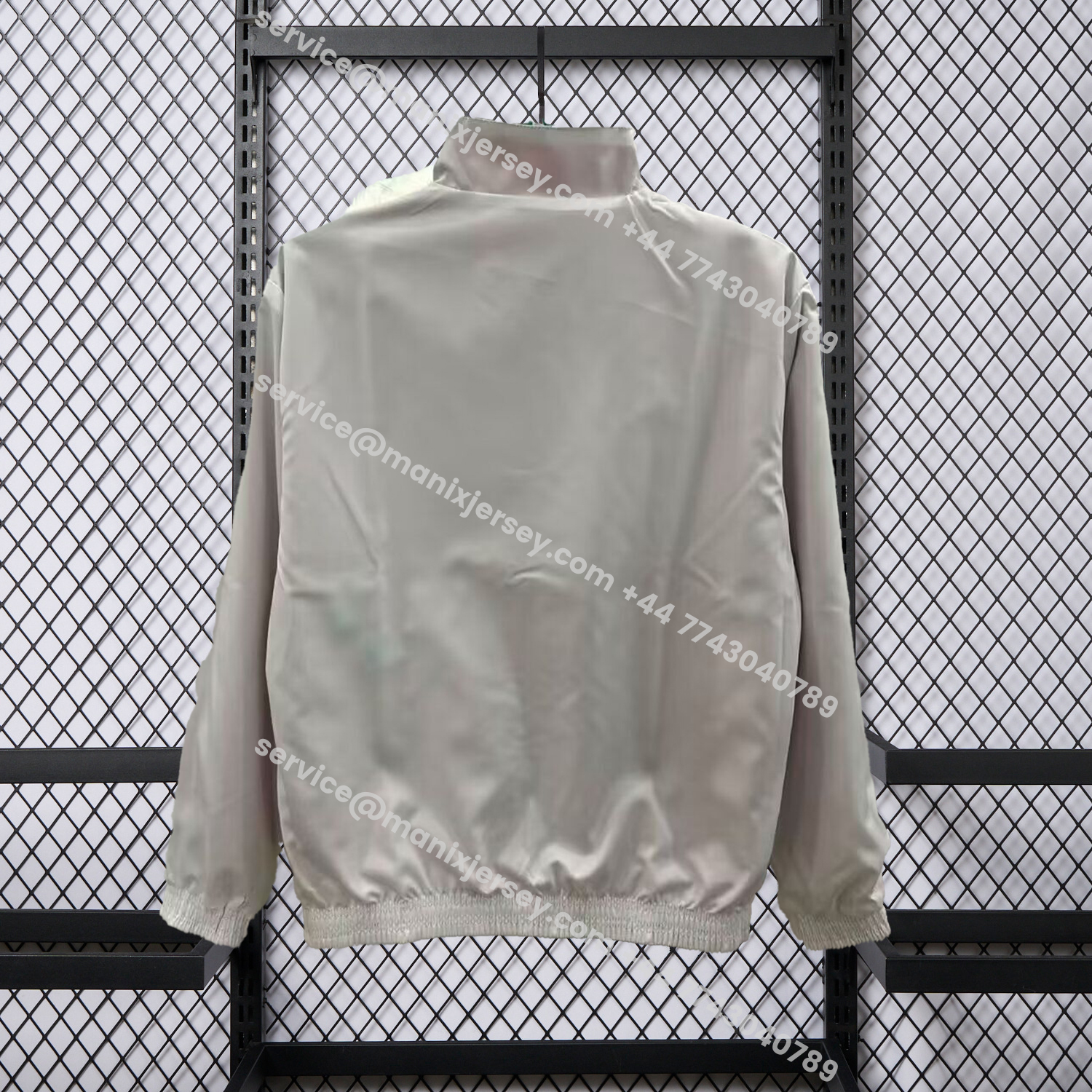 ManixJersey.com | Sevilla 25-26 Double Sided Reversible Windbreaker - Red & White -Customize Name, Number and Patch | Worldwide Shipping