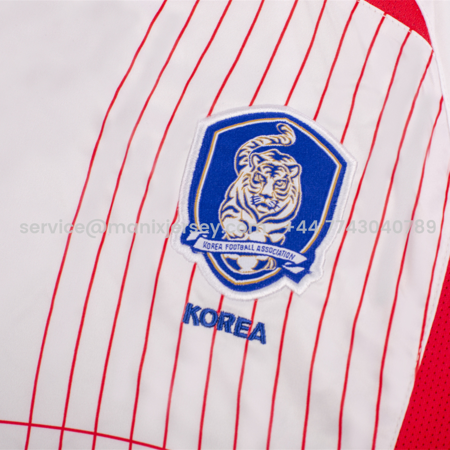 ManixJersey.com | Retro South Korea 2002 Away Jersey -Customize Name, Number and Patch | Worldwide Shipping