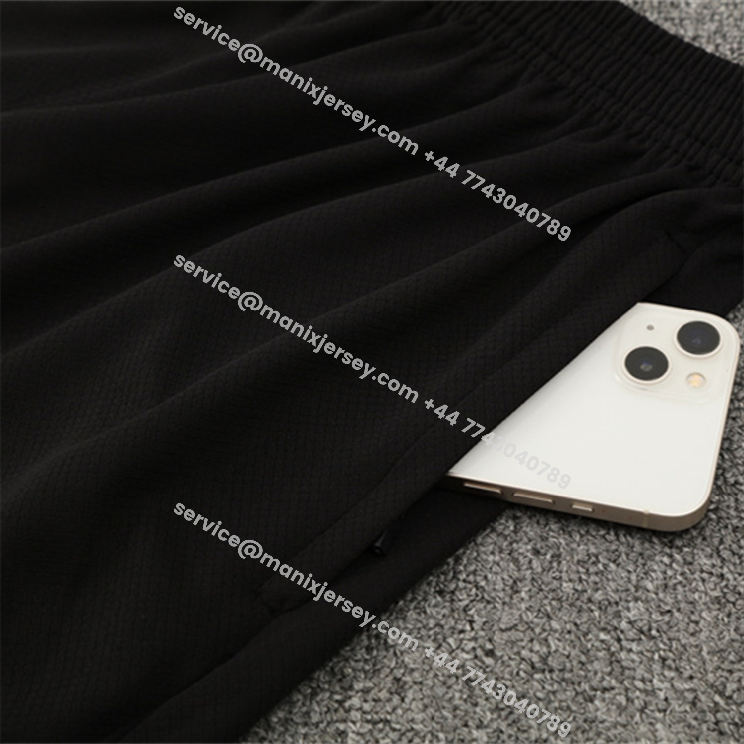 ManixJersey.com | C.H.E.L.S.E.A 25-26 Kids Short-Sleeve Training Set - Blue Top & Black Shorts -Customize Name, Number and Patch | Worldwide Shipping