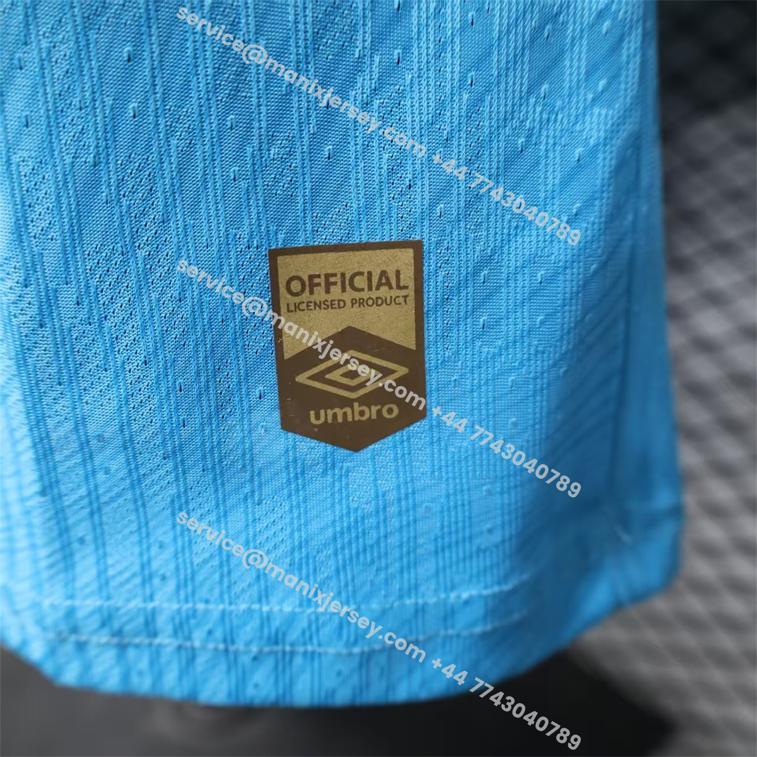 ManixJersey.com | Santos 25-26 Third Blue Jersey - Play Version -Customize Name, Number and Patch | Worldwide Shipping