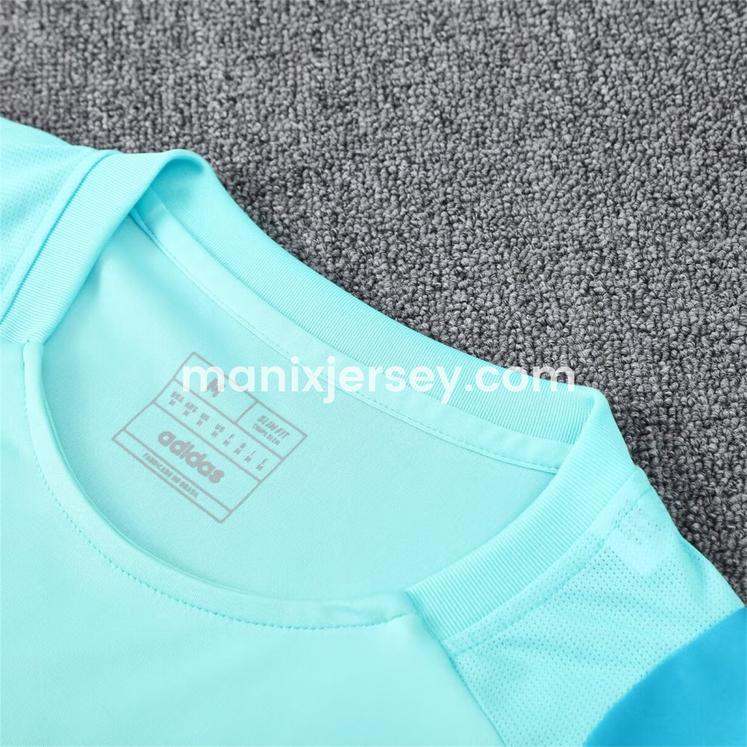 ManixJersey.com | Flamengo 25-26 Vest Training Set - Light Blue With Royal Blue -Customize Name, Number and Patch | Worldwide Shipping