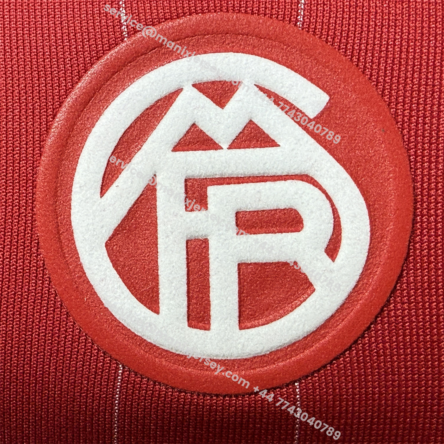 ManixJersey.com | Bayern Munich 25-26 Trefoil Red And White Travel Jersey - Player Version -Customize Name, Number and Patch | Worldwide Shipping