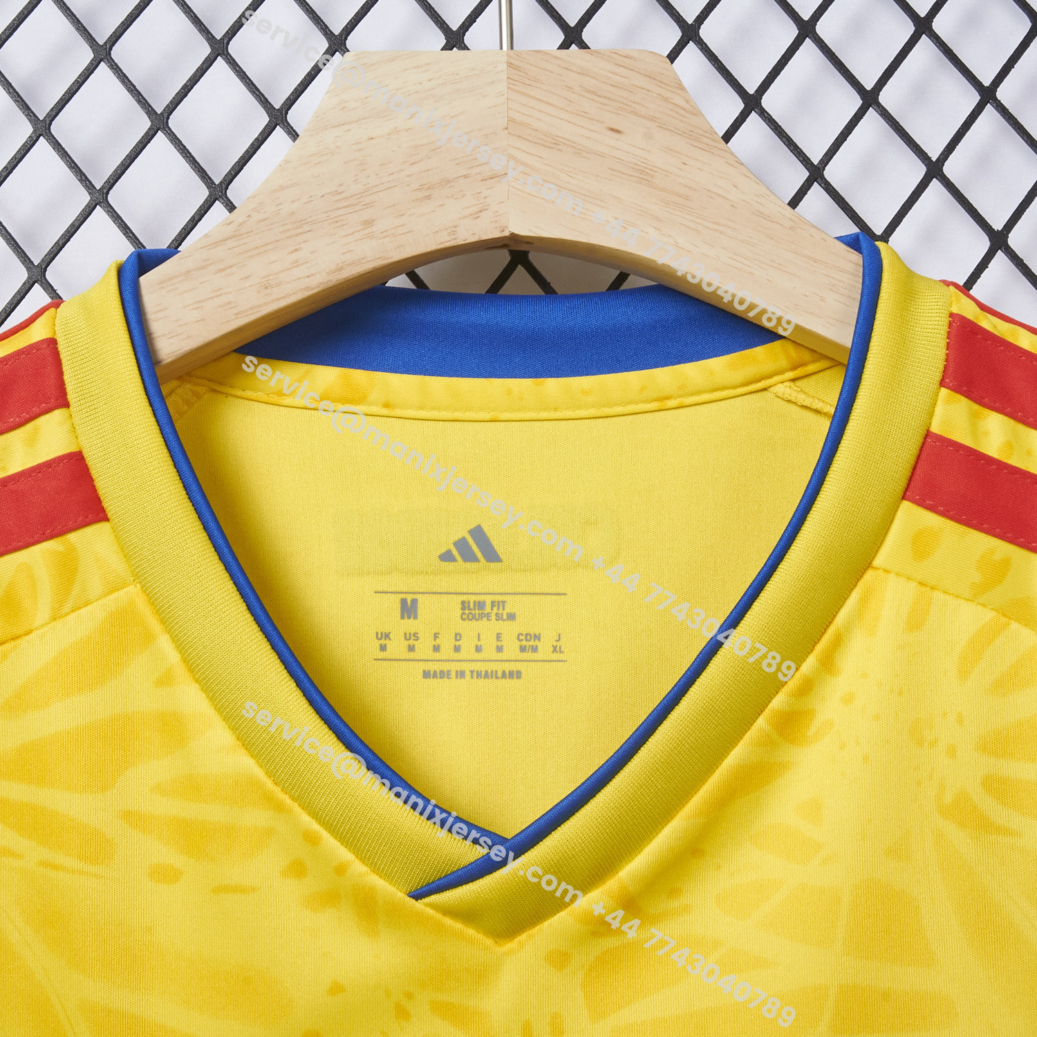 ManixJersey.com | Women's Colombia 2026 Home Cropped Jersey -Customize Name, Number and Patch | Worldwide Shipping
