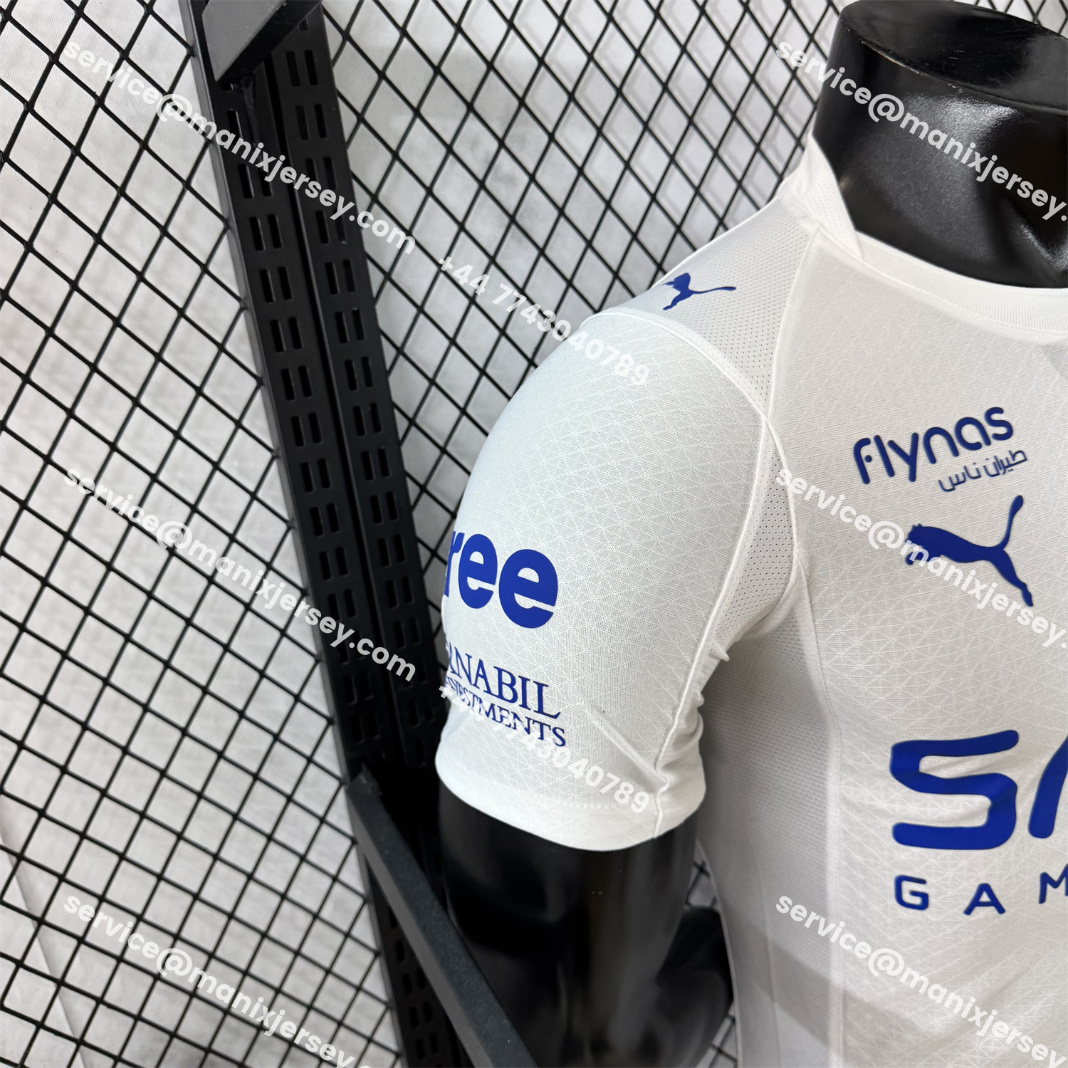 ManixJersey.com | Al Hilal Riyadh Crescent 25-26 Away Jersey With Chest Sponsor - Player Version -Customize Name, Number and Patch | Worldwide Shipping