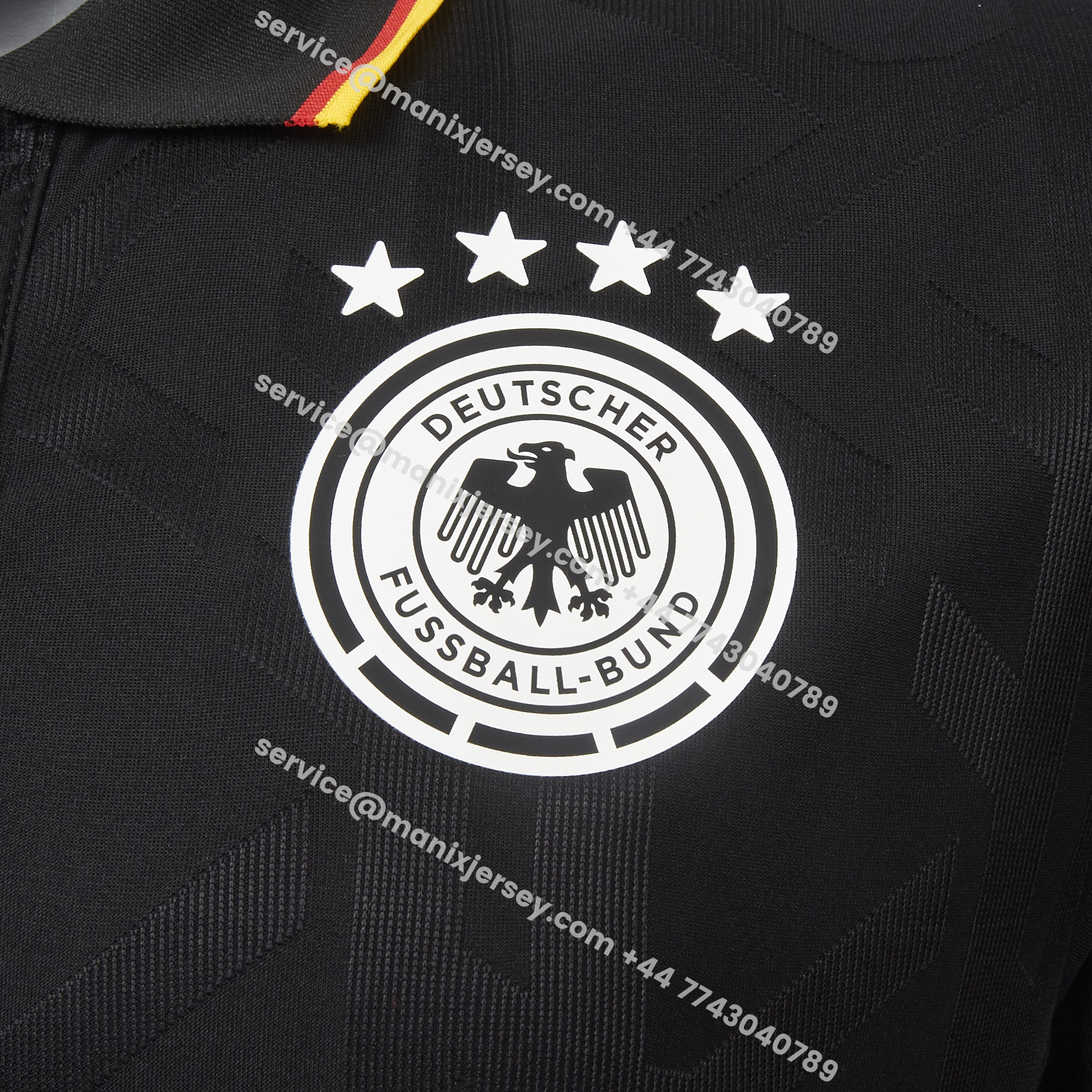 Germany 2026 Black Special Edition Polo Jersey - Player Version:football jersey mysite: unitedjerseyfootball 邓江浪:football