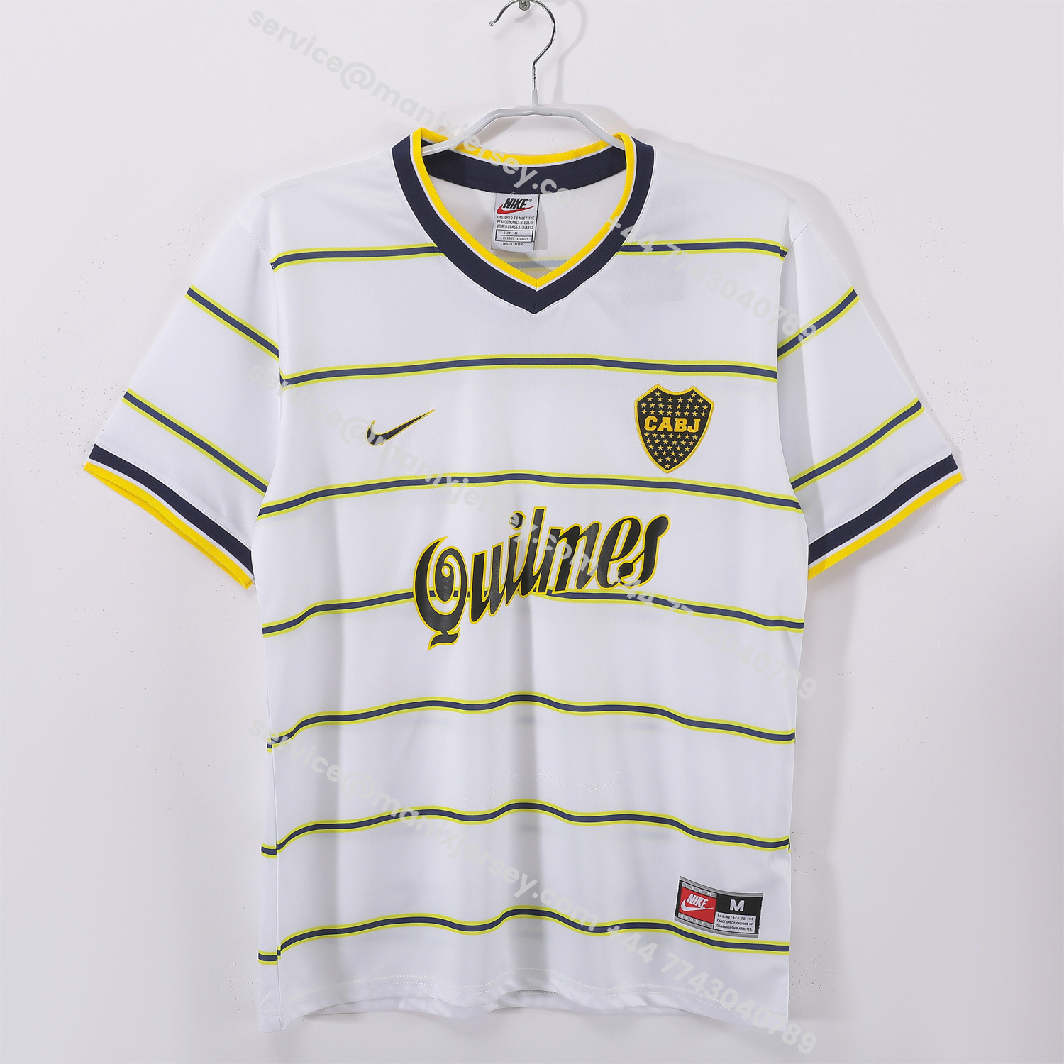 ManixJersey.com | Retro Boca Juniors 1998-99 Copa Mercosur Away Jersey -Customize Name, Number and Patch | Worldwide Shipping