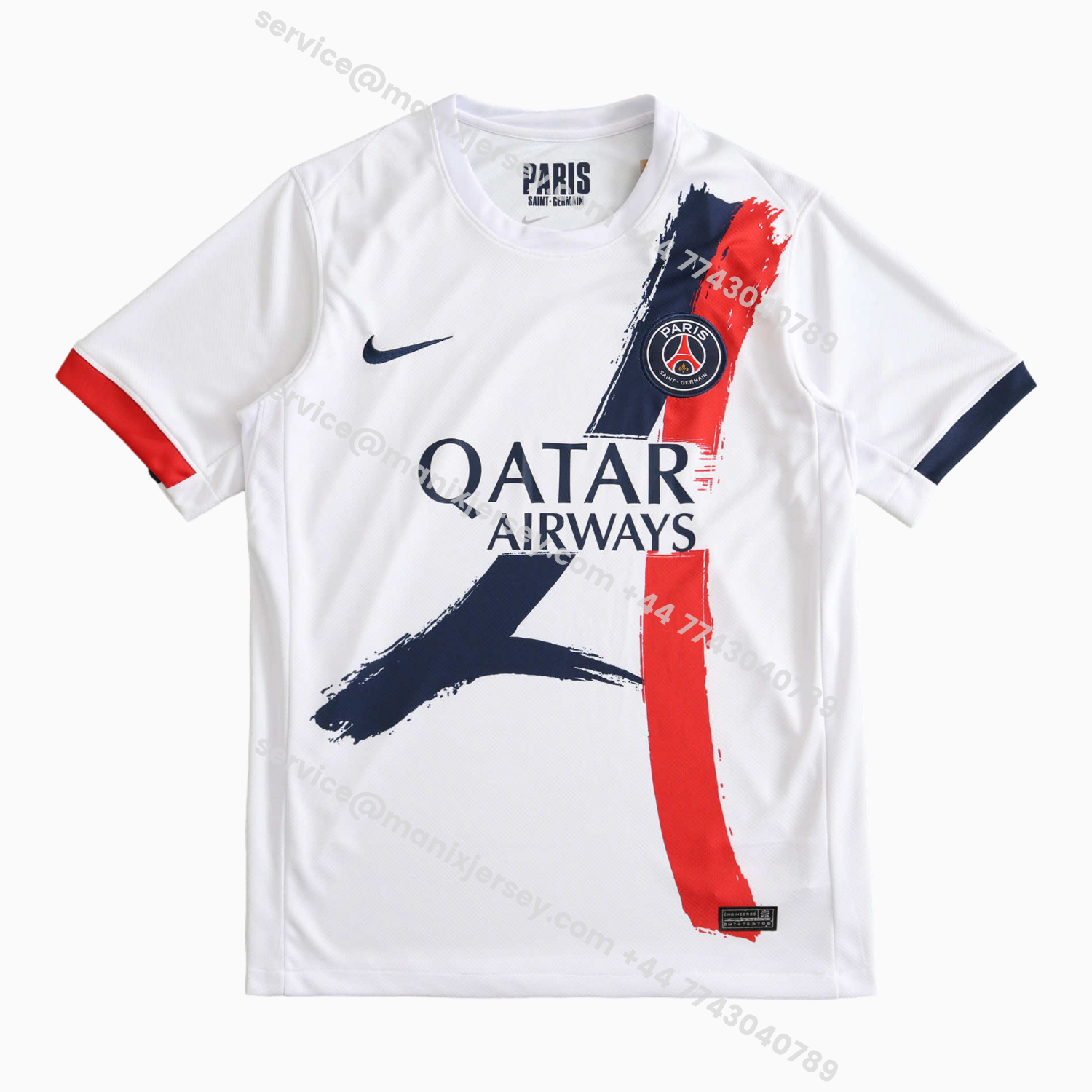 【Champion 26 Font】Paris Saint-Germain PSG 25-26 Away Jersey - Fans Version:football jersey mysite: unitedjerseyfootball 邓江浪:football