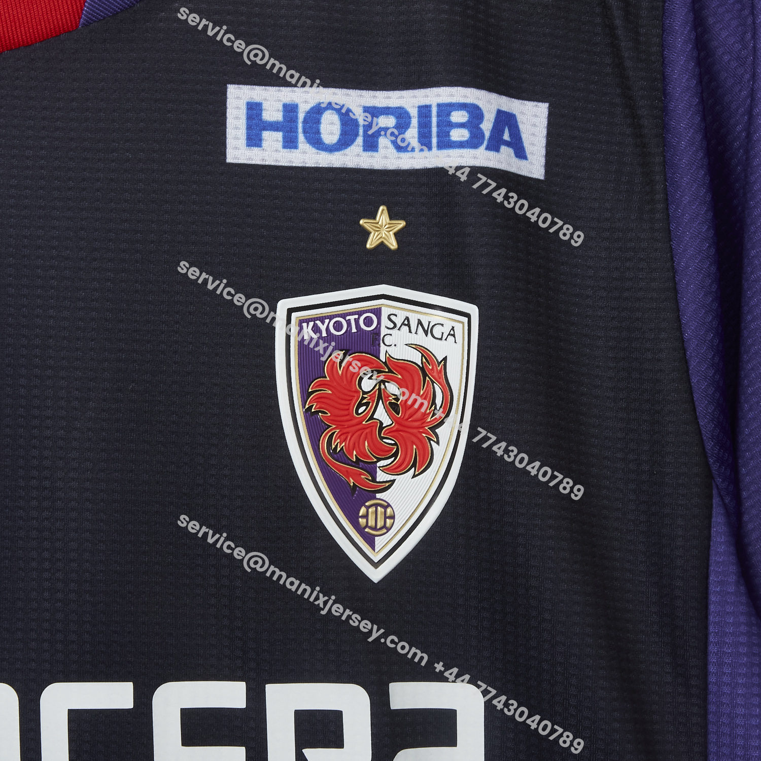 ManixJersey.com | Kyoto Sanga 25-26 Home Jersey - Fans Version -Customize Name, Number and Patch | Worldwide Shipping