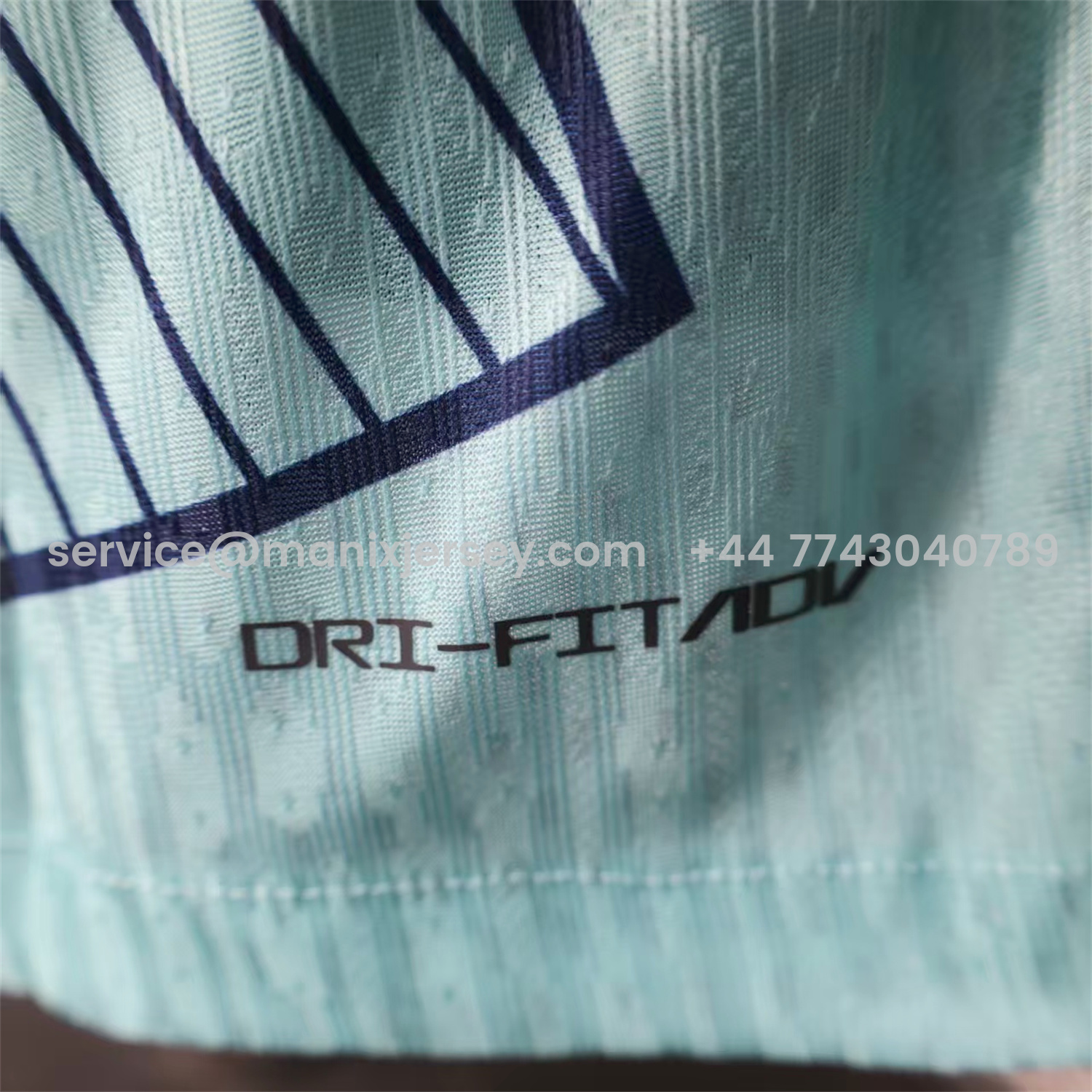 ManixJersey.com | Barcelona 25-26 T90 Cyan Special Jersey - Player Version -Customize Name, Number and Patch | Worldwide Shipping