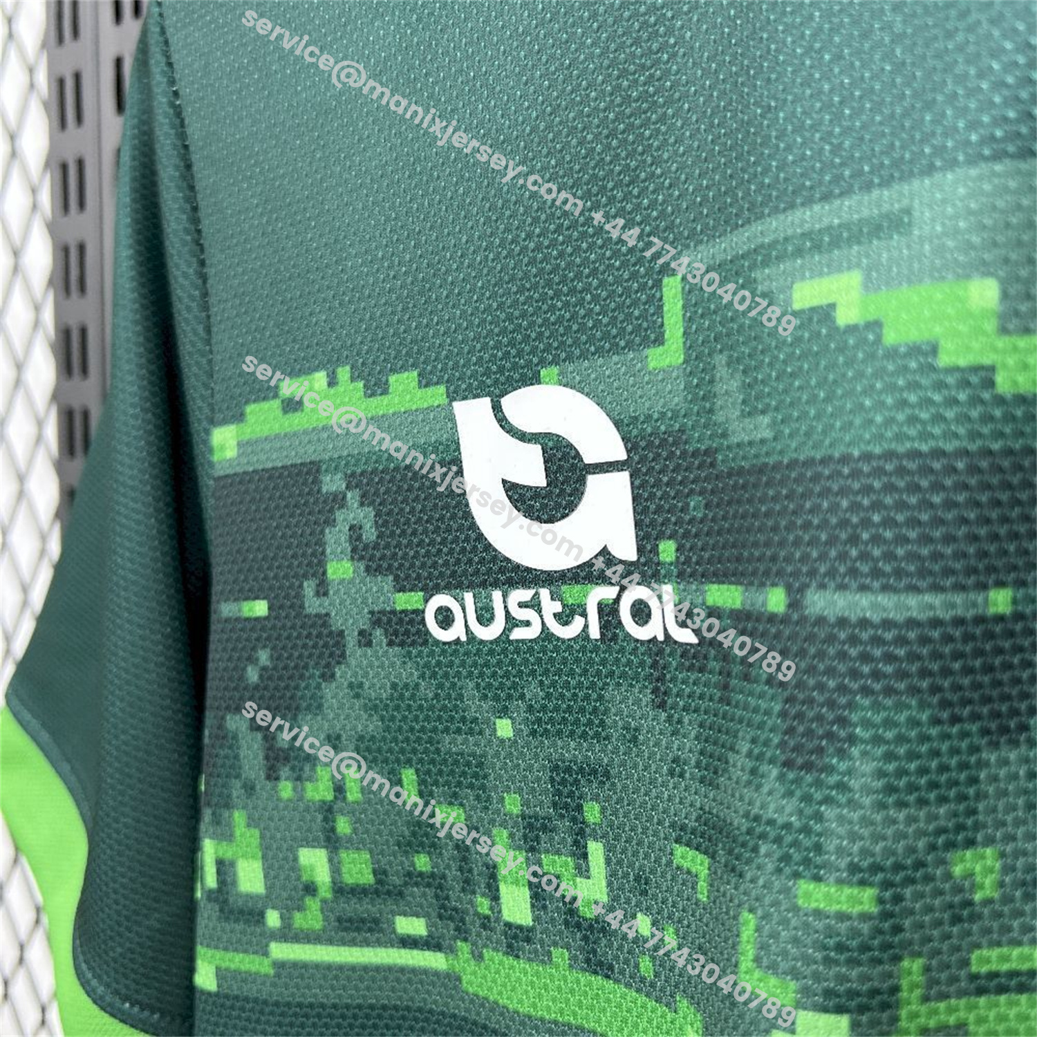 ManixJersey.com | Racing de Santander 25-26 Away Green Jersey - Fans Version -Customize Name, Number and Patch | Worldwide Shipping