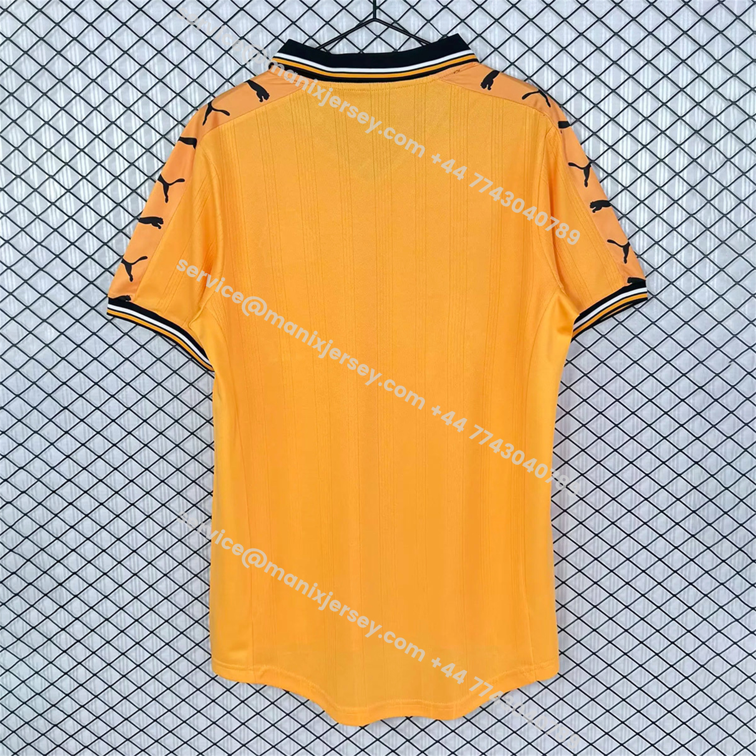 ManixJersey.com | Retro Wolverhampton Wanderers Wolves 1998-99 Home Jersey -Customize Name, Number and Patch | Worldwide Shipping