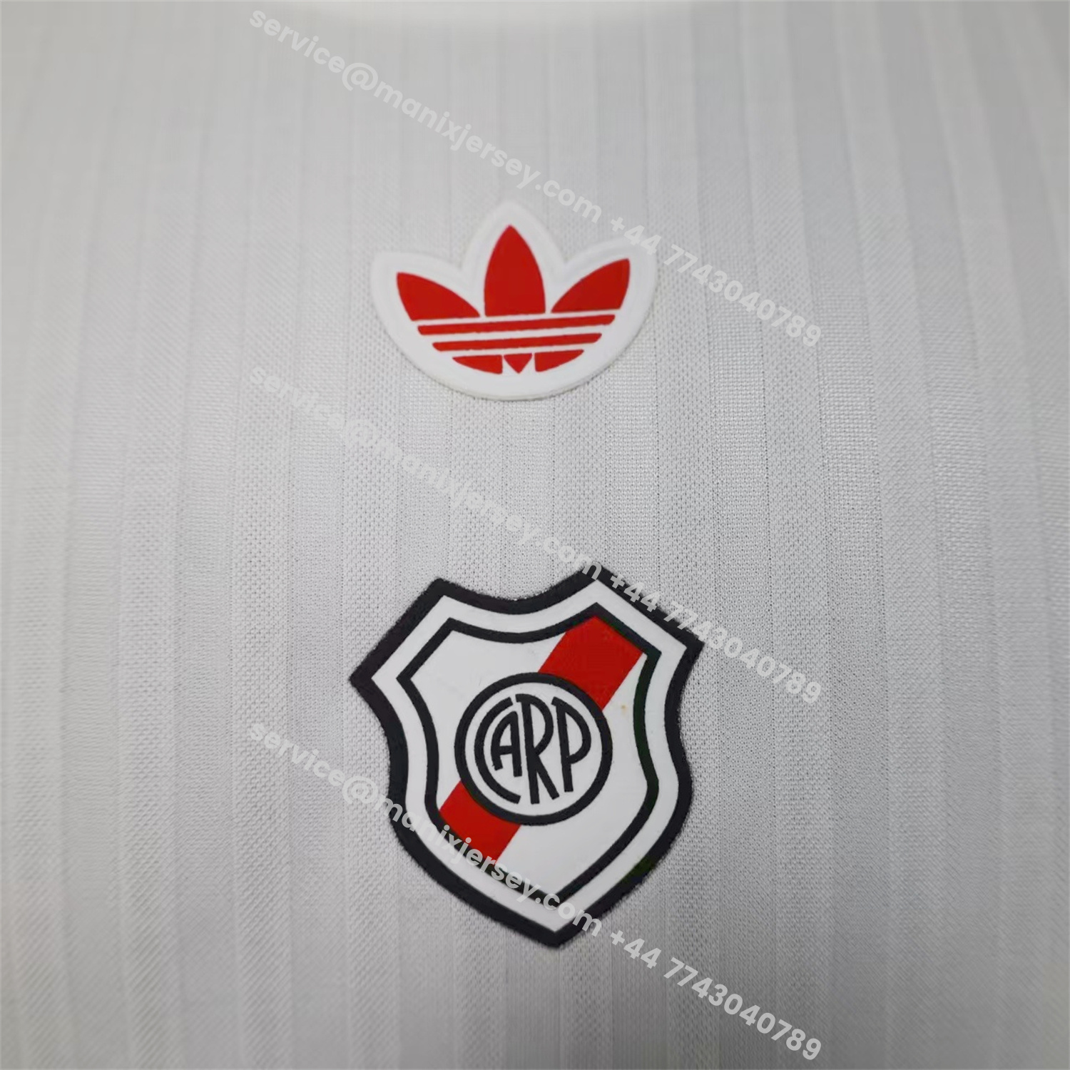 ManixJersey.com | River Plate 25-26 Originals Terrace Icon White Jersey - Player Version -Customize Name, Number and Patch | Worldwide Shipping
