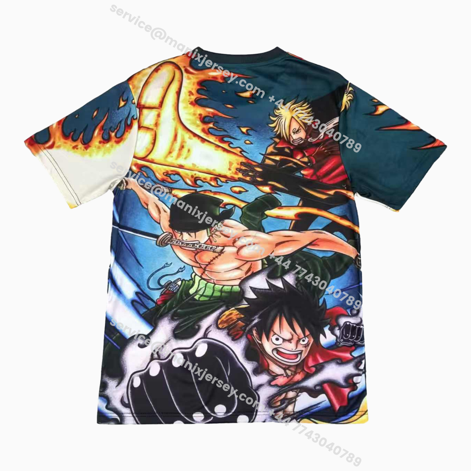 ManixJersey.com | Japan 25-26 Luffy Sauron Fighting Side By Side Special Jersey - Fans Version -Customize Name, Number and Patch | Worldwide Shipping