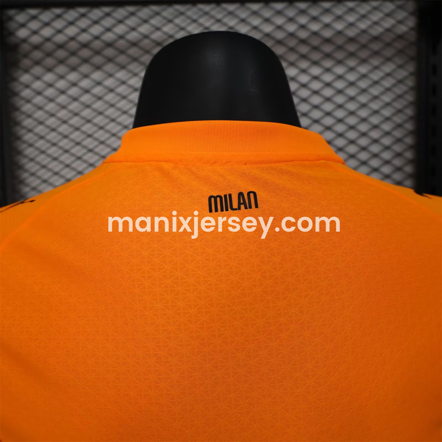 ManixJersey.com | AC Milan 25-26 Orange Special Edition Jersey - Player Version -Customize Name, Number and Patch | Worldwide Shipping