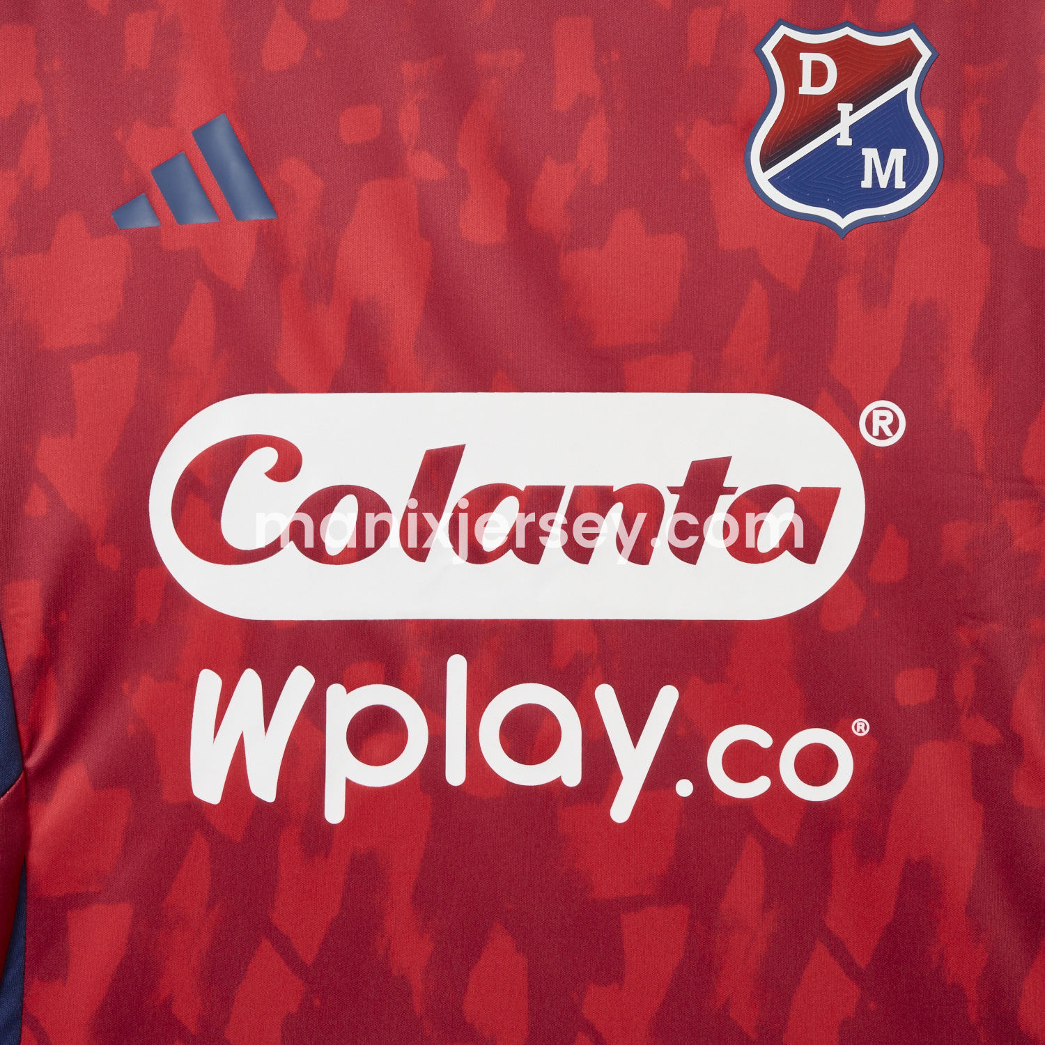 ManixJersey.com | Independiente de Medellín 25-26 Home Jersey - Fans Version -Customize Name, Number and Patch | Worldwide Shipping