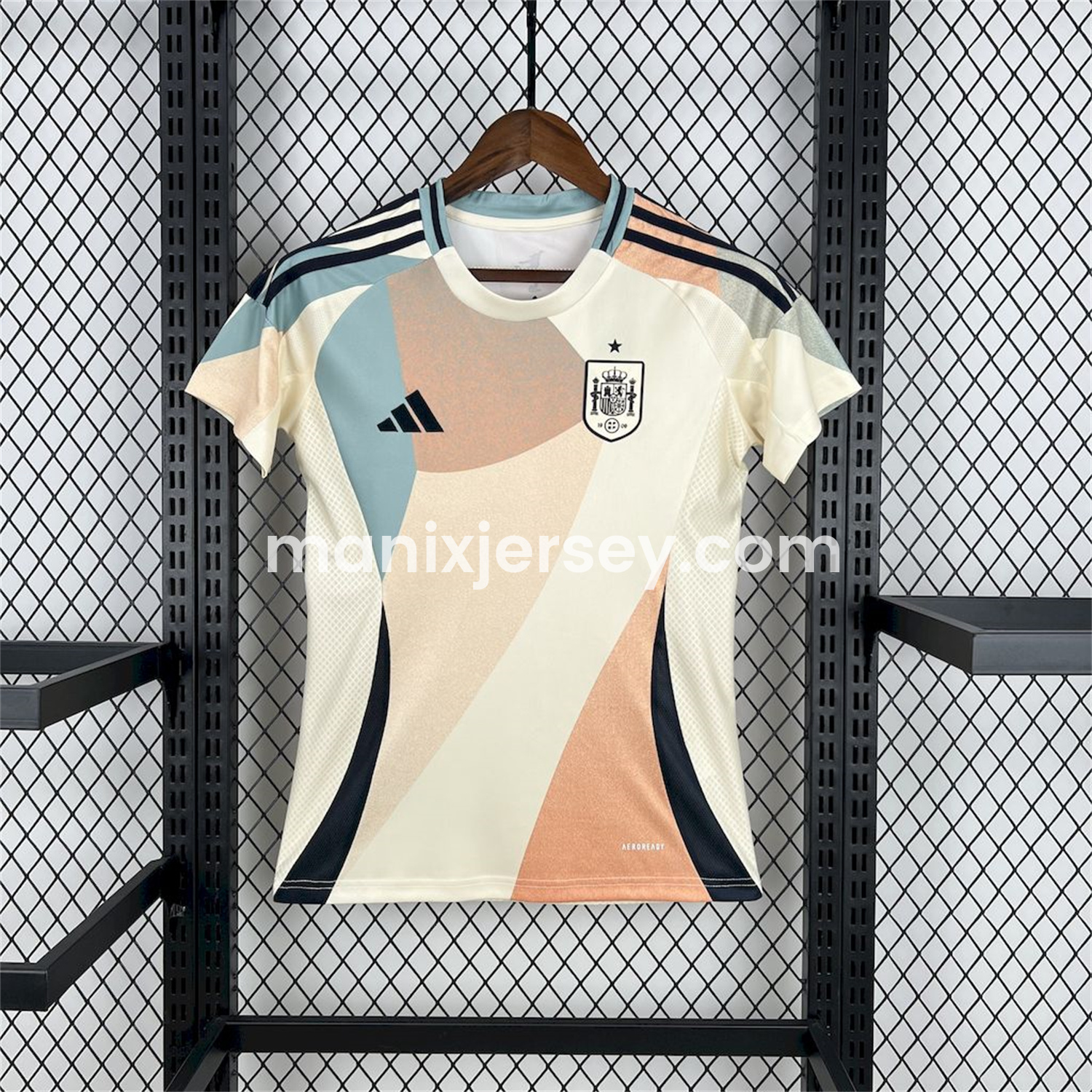 ManixJersey.com | Women's Spain 2025 Women's Team Away Jersey -Customize Name, Number and Patch | Worldwide Shipping