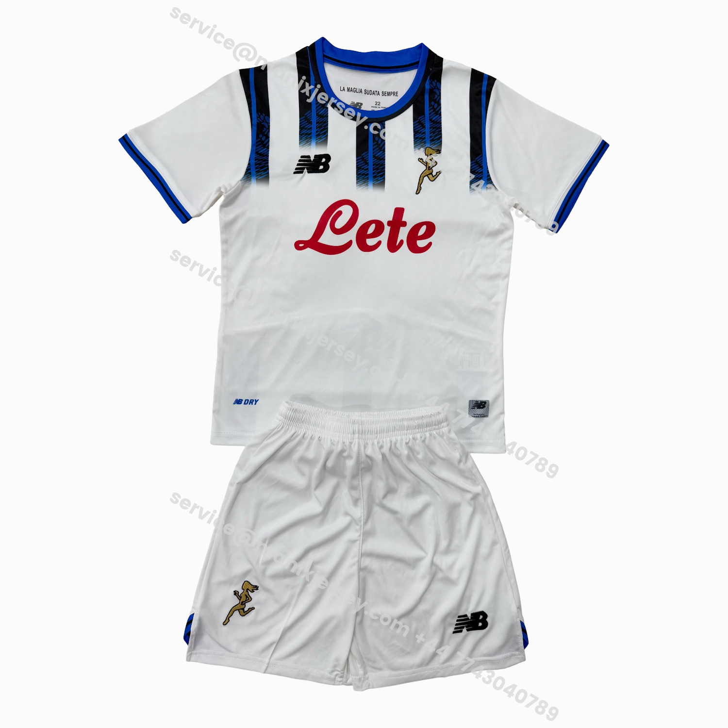 ManixJersey.com | Atalanta 25-26 Away Kids Kit -Customize Name, Number and Patch | Worldwide Shipping
