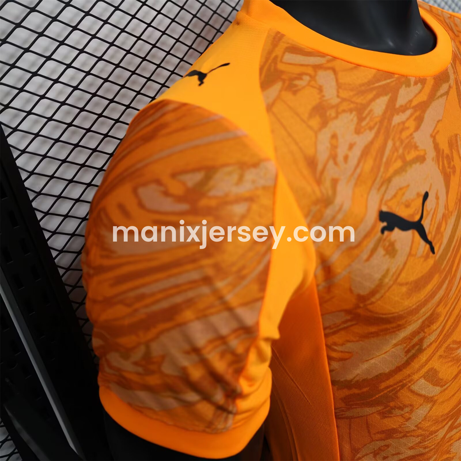 ManixJersey.com | AC Milan 25-26 Orange Special Edition Jersey - Player Version -Customize Name, Number and Patch | Worldwide Shipping