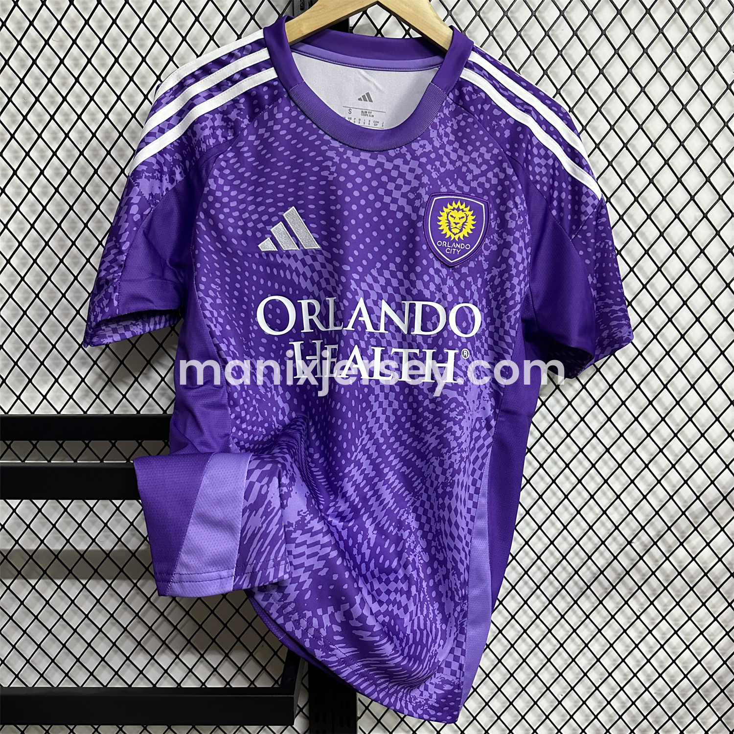 ManixJersey.com | Orlando City 25-26 Home Jersey - Fans Version -Customize Name, Number and Patch | Worldwide Shipping
