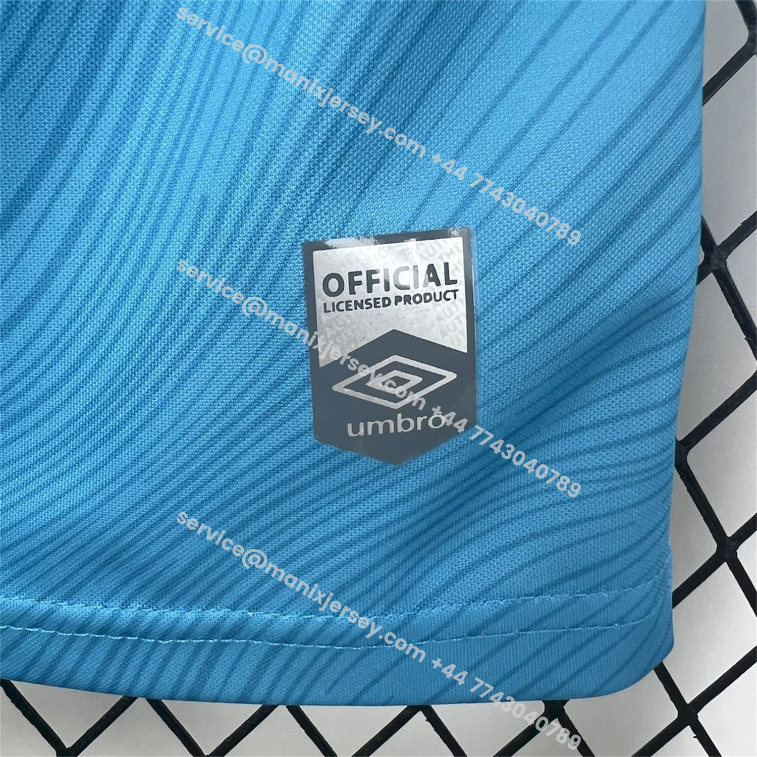 ManixJersey.com | Santos 25-26 Third Blue Jersey - Fans Version -Customize Name, Number and Patch | Worldwide Shipping