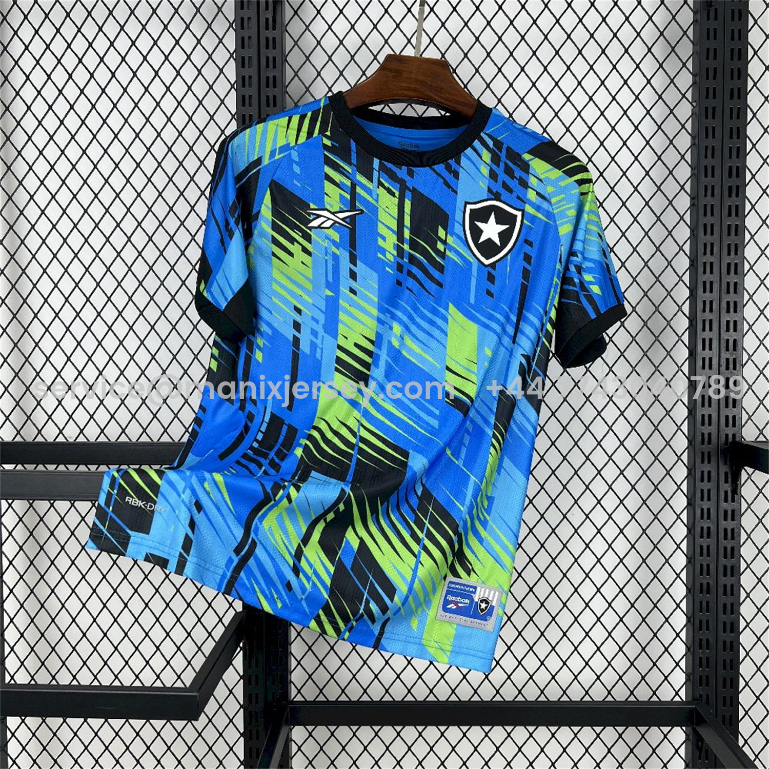 ManixJersey.com | Botafogo 25-26 Goalkeeper Home Jersey - Fans Version -Customize Name, Number and Patch | Worldwide Shipping