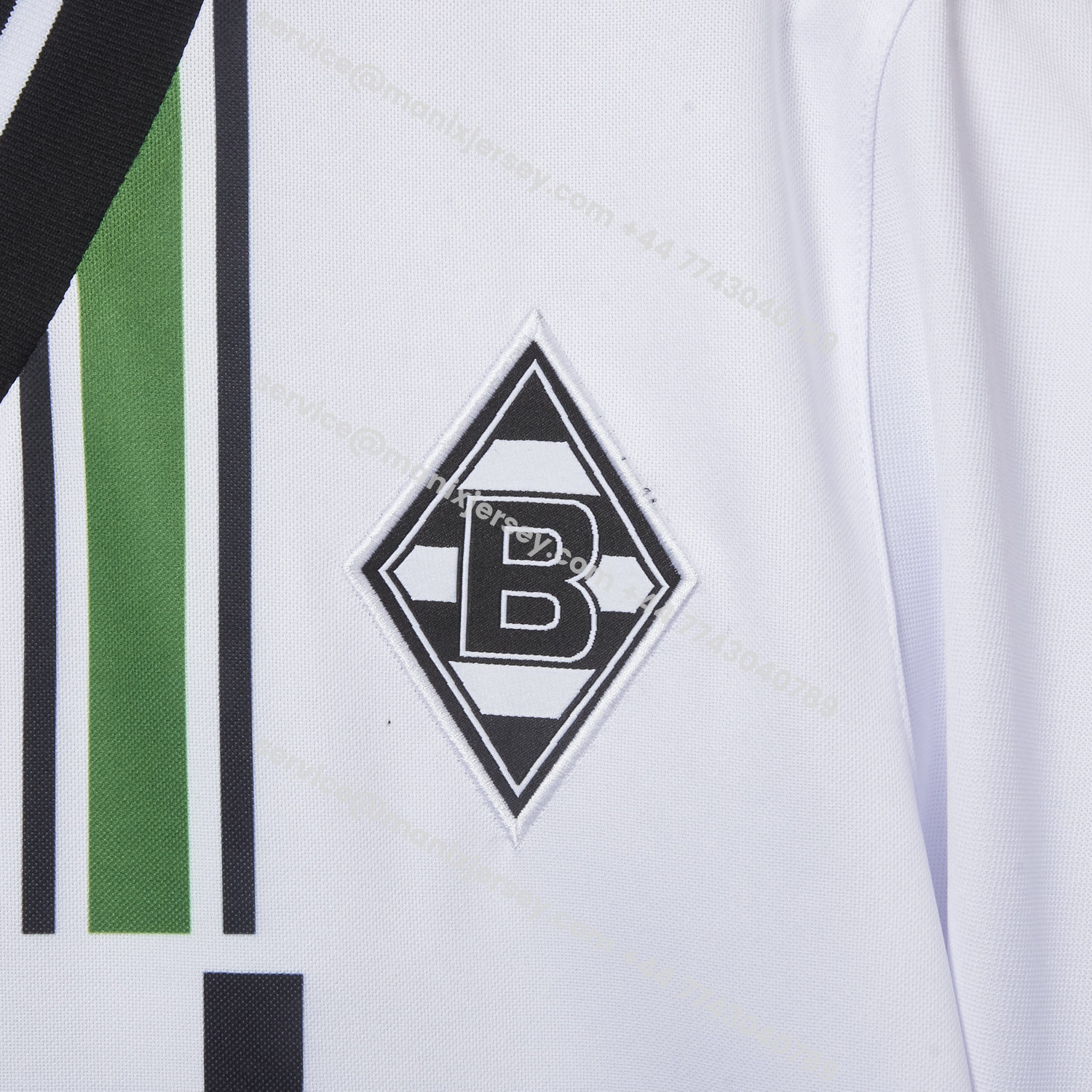 ManixJersey.com | Retro Borussia Mönchengladbach 1996-97 Jersey -Customize Name, Number and Patch | Worldwide Shipping