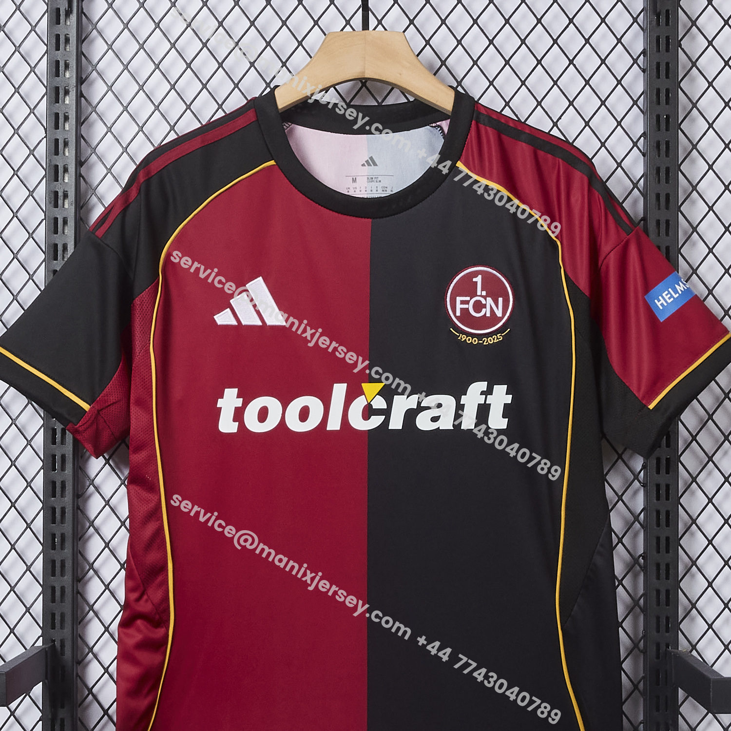ManixJersey.com | Nürnberg 25-26 Home Jersey - Fans Version -Customize Name, Number and Patch | Worldwide Shipping