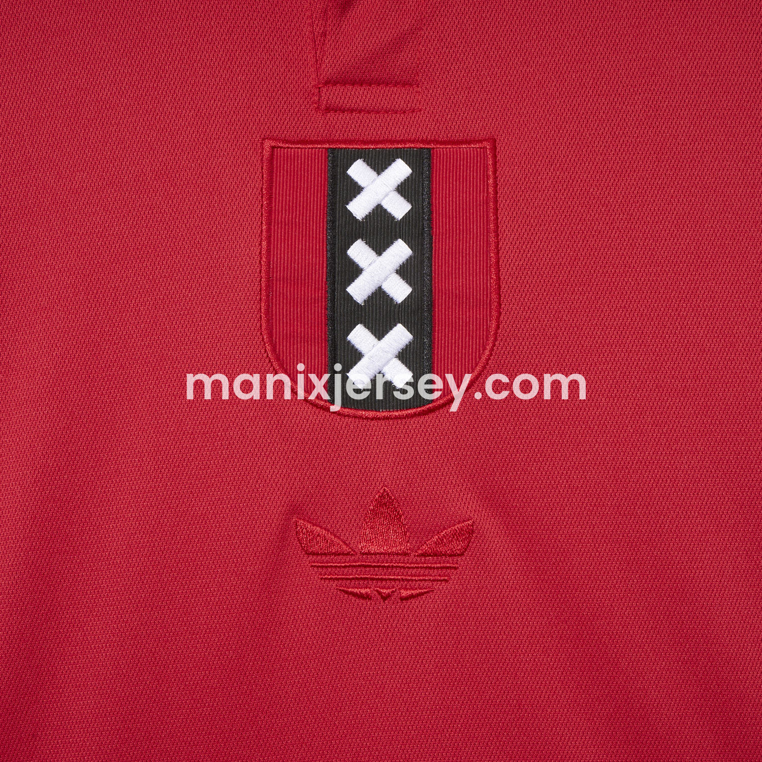 ManixJersey.com | Ajax 2025 125-Year Anniversary Long Sleeves Jersey - Fans Version -Customize Name, Number and Patch | Worldwide Shipping