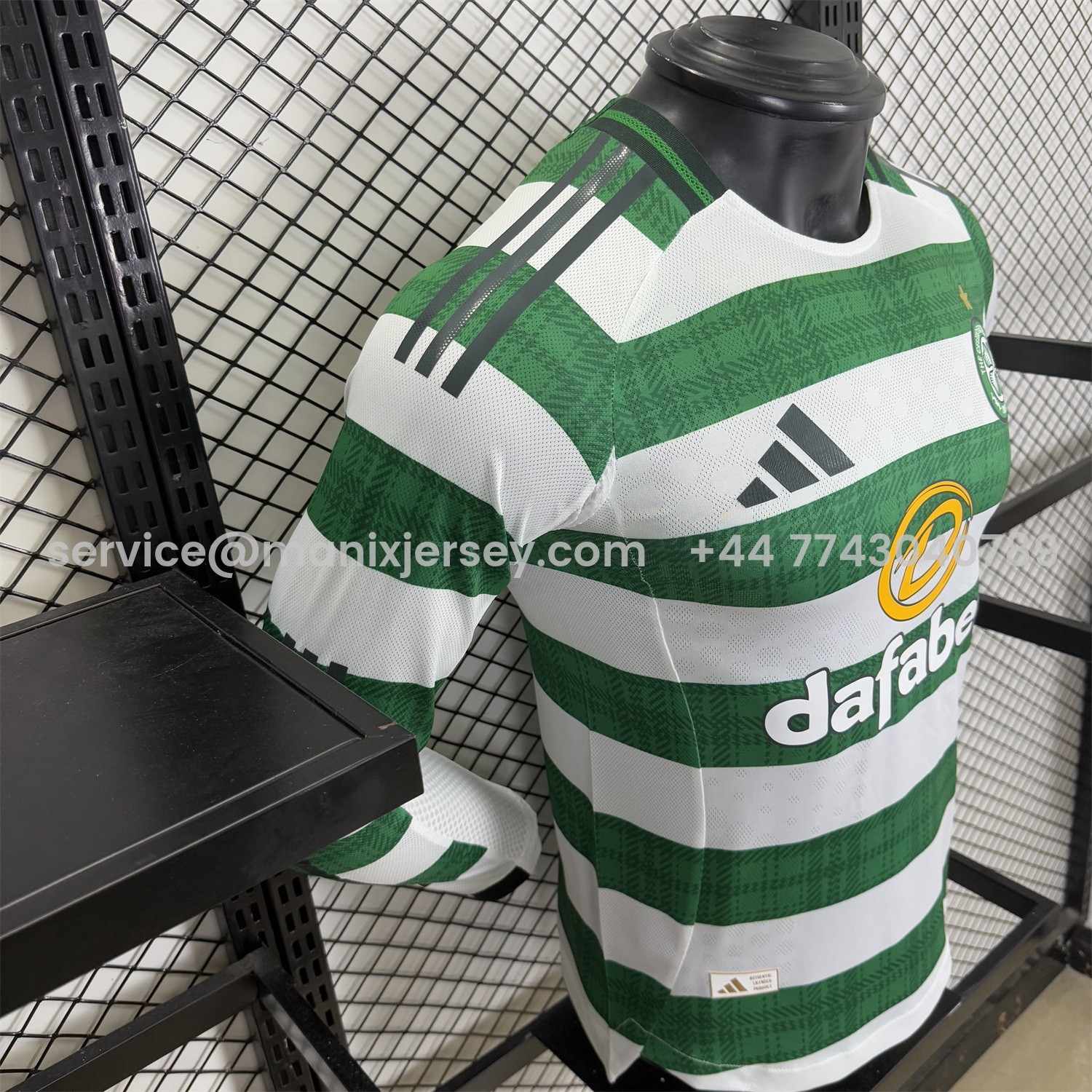 ManixJersey.com | Celtic 25-26 Home Long Sleeves Jersey - Player Version -Customize Name, Number and Patch | Worldwide Shipping